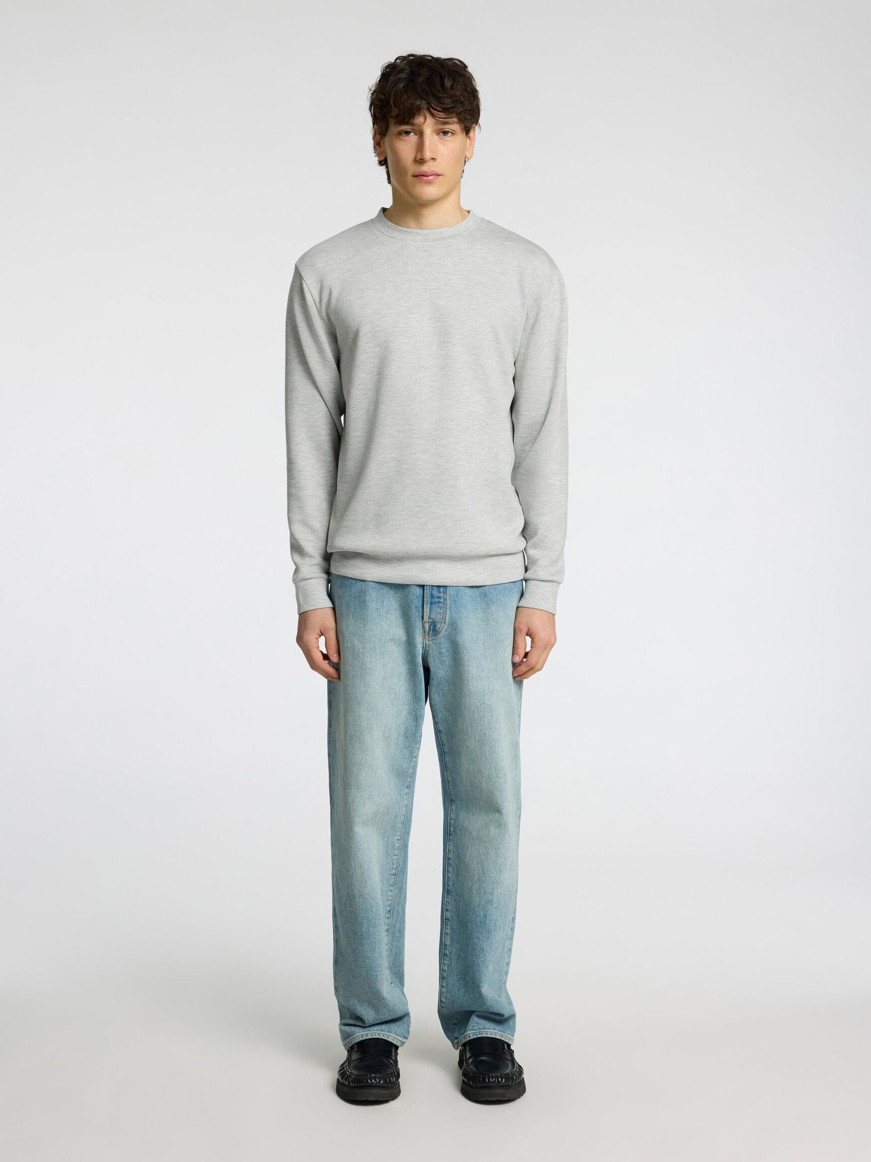 VISKOSEBLANDING SWEATSHIRT