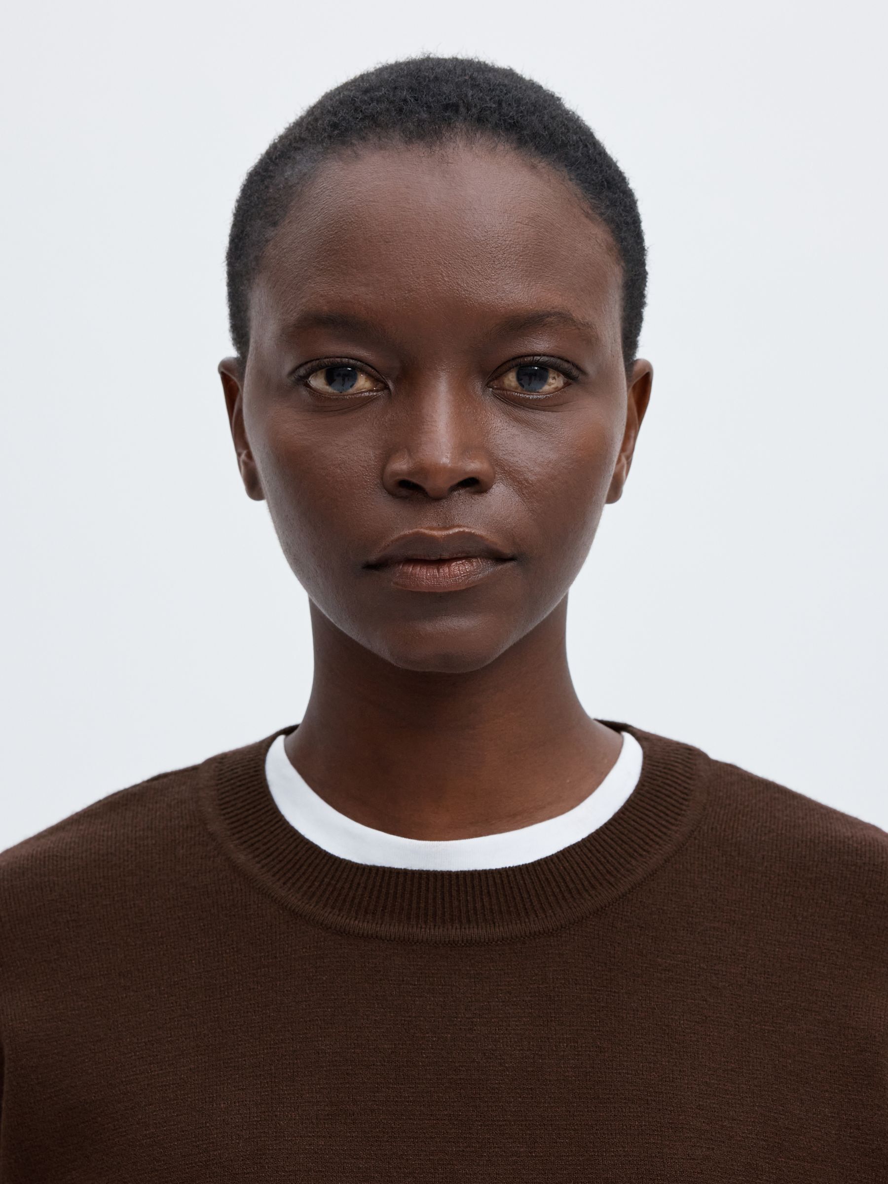 VISCOSE BLEND KNITTED JUMPER