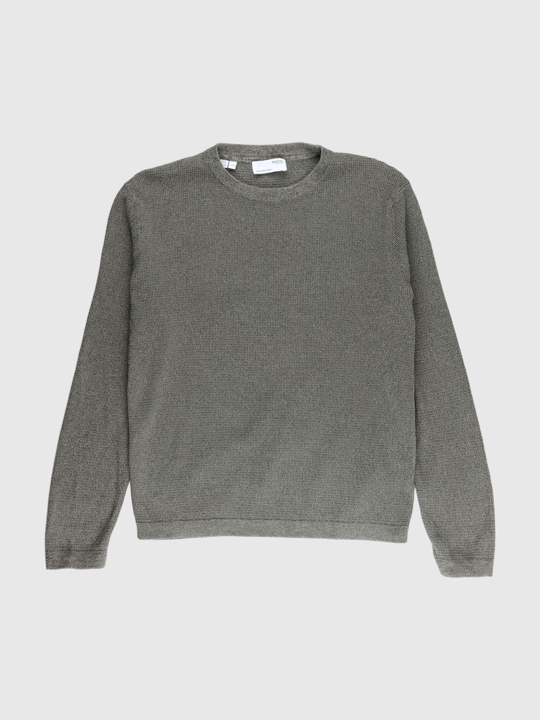 WAFFLE KNIT JUMPER