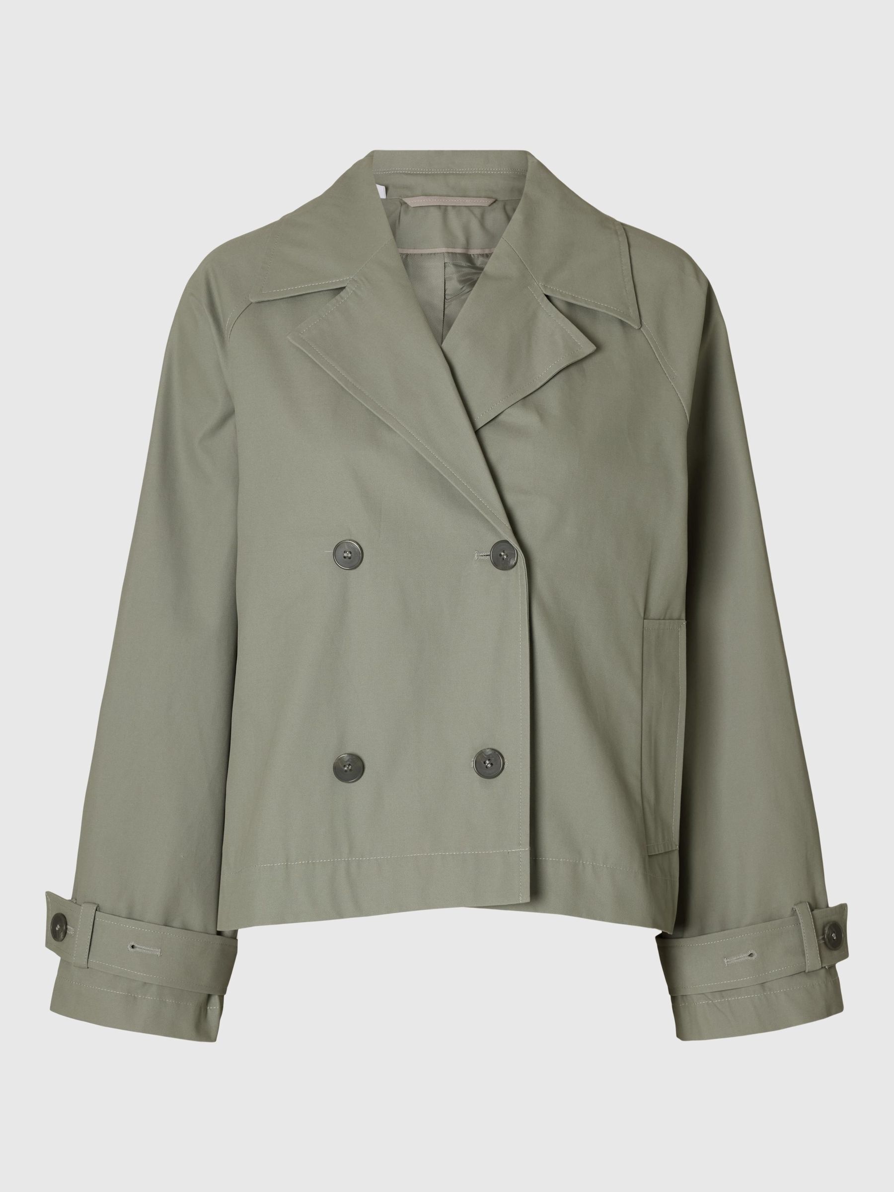 SHORT TRENCHCOAT