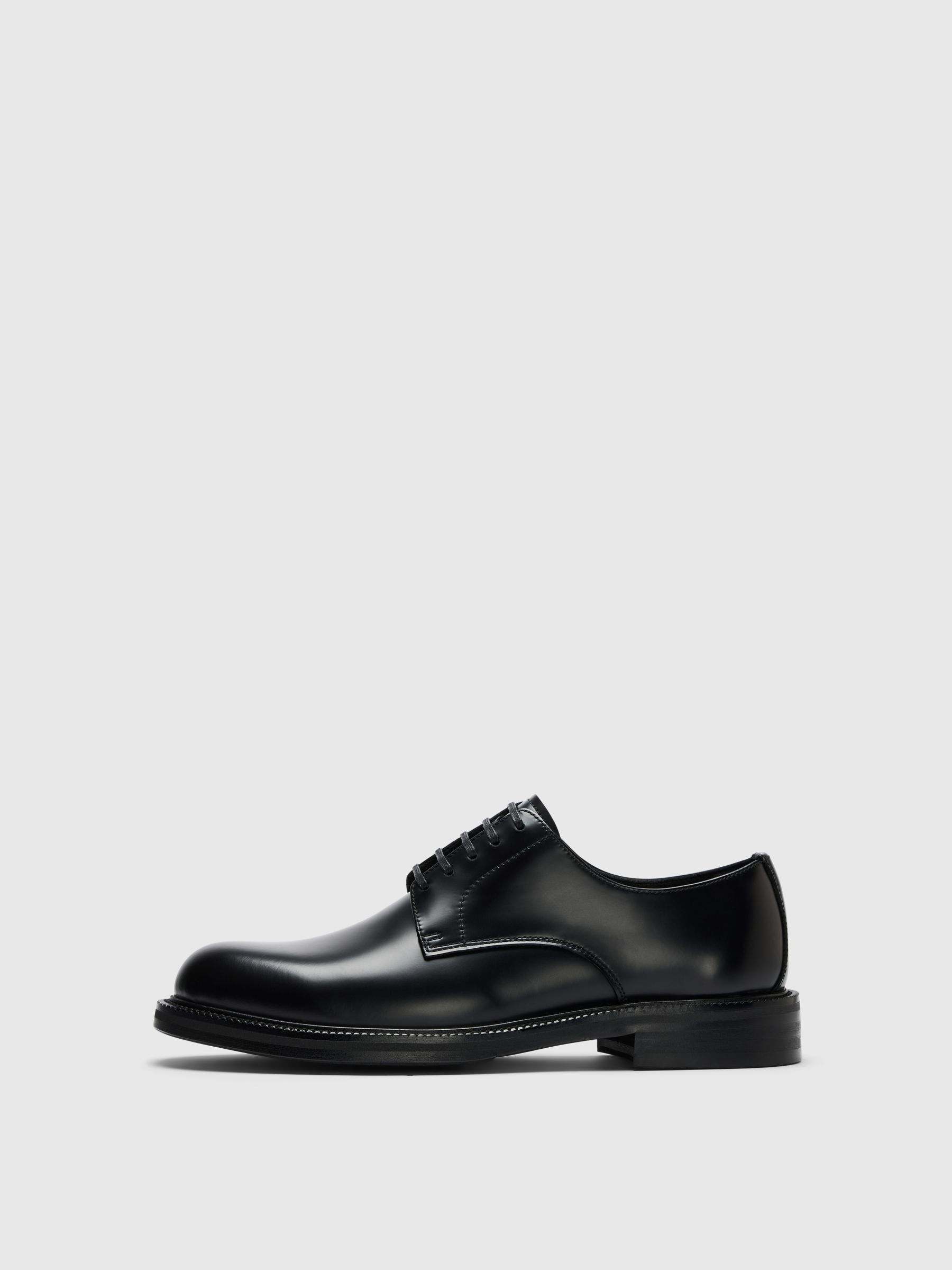 LEATHER DERBY SHOES