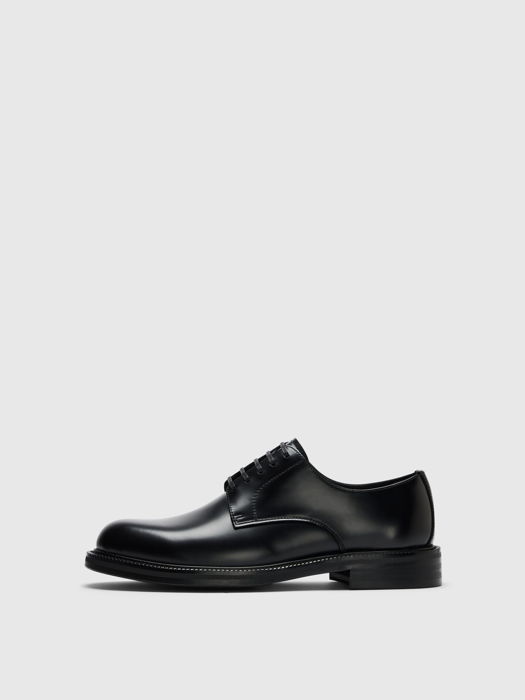 LEATHER DERBY SHOES