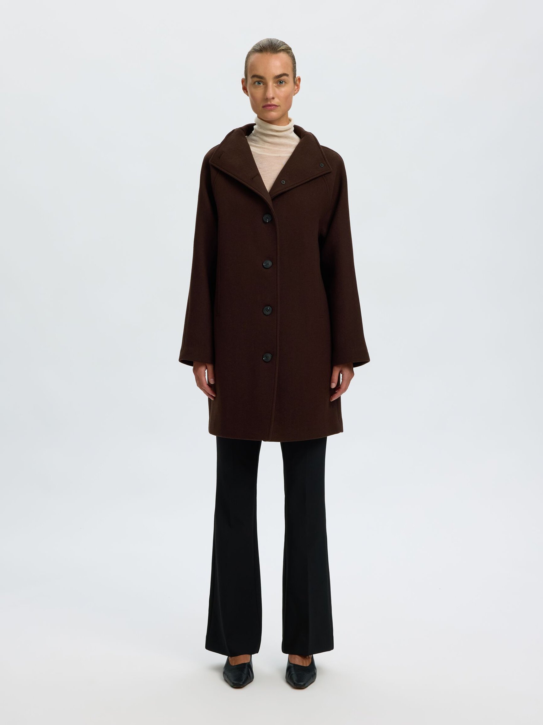 WOOL BLEND COAT