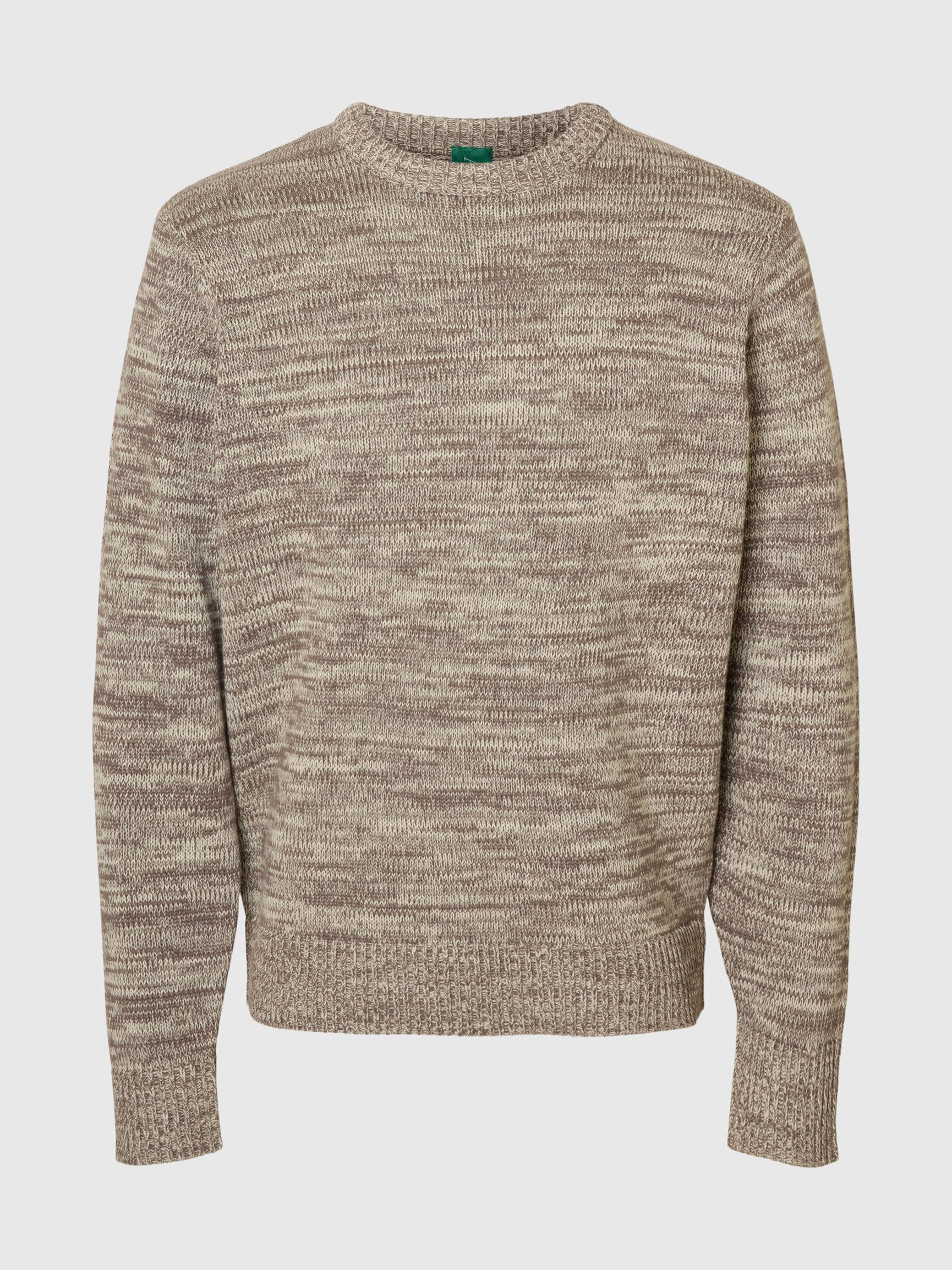 REGULAR FIT KNITTED PULLOVER