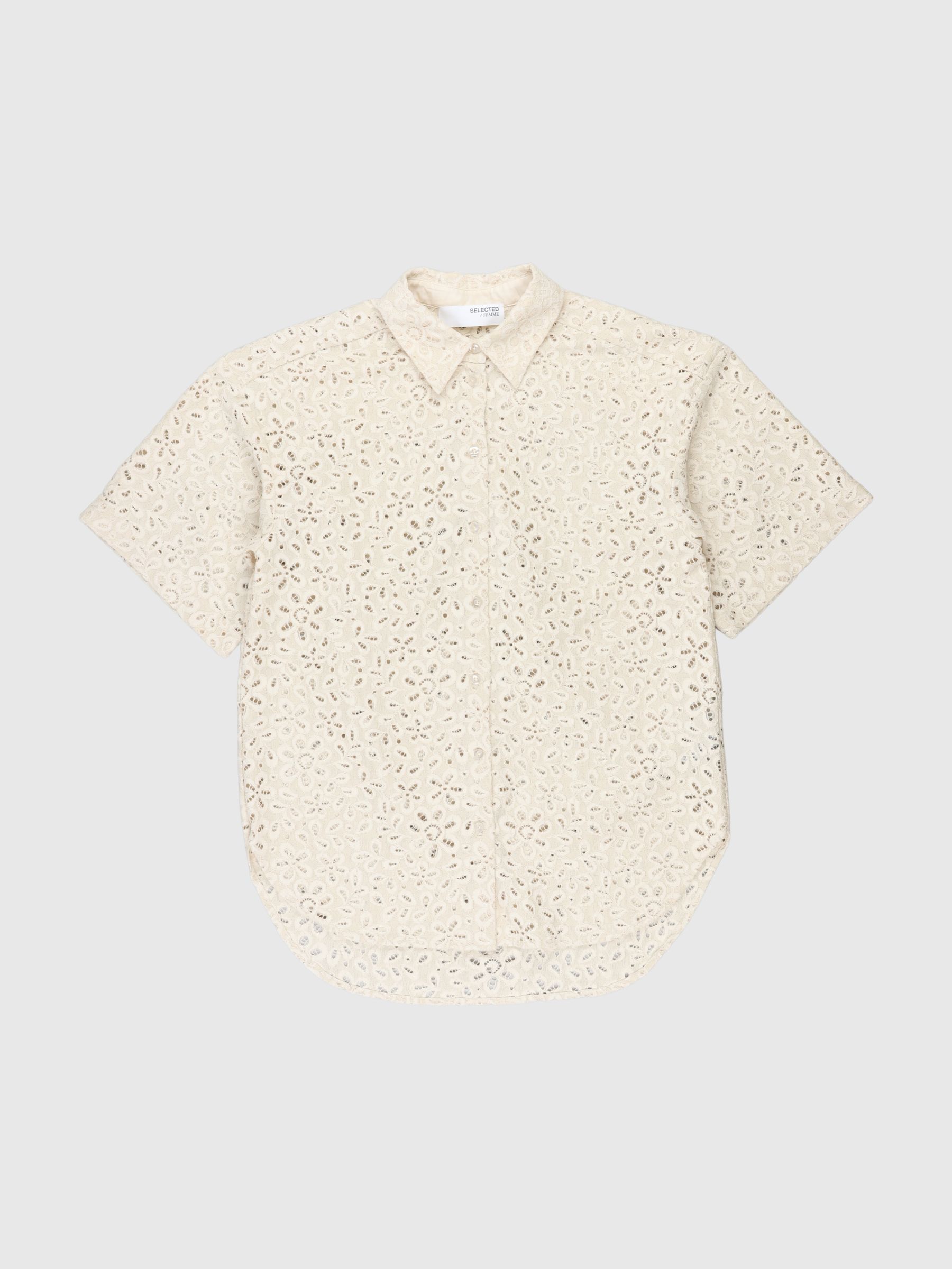 OVERSIZED LACE SHIRT