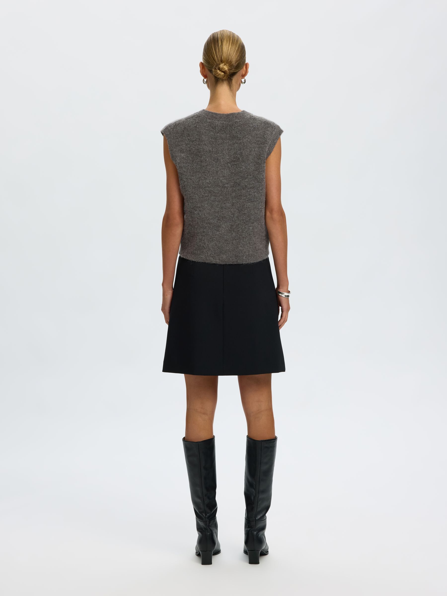 WOOL BLEND  WAISTCOAT