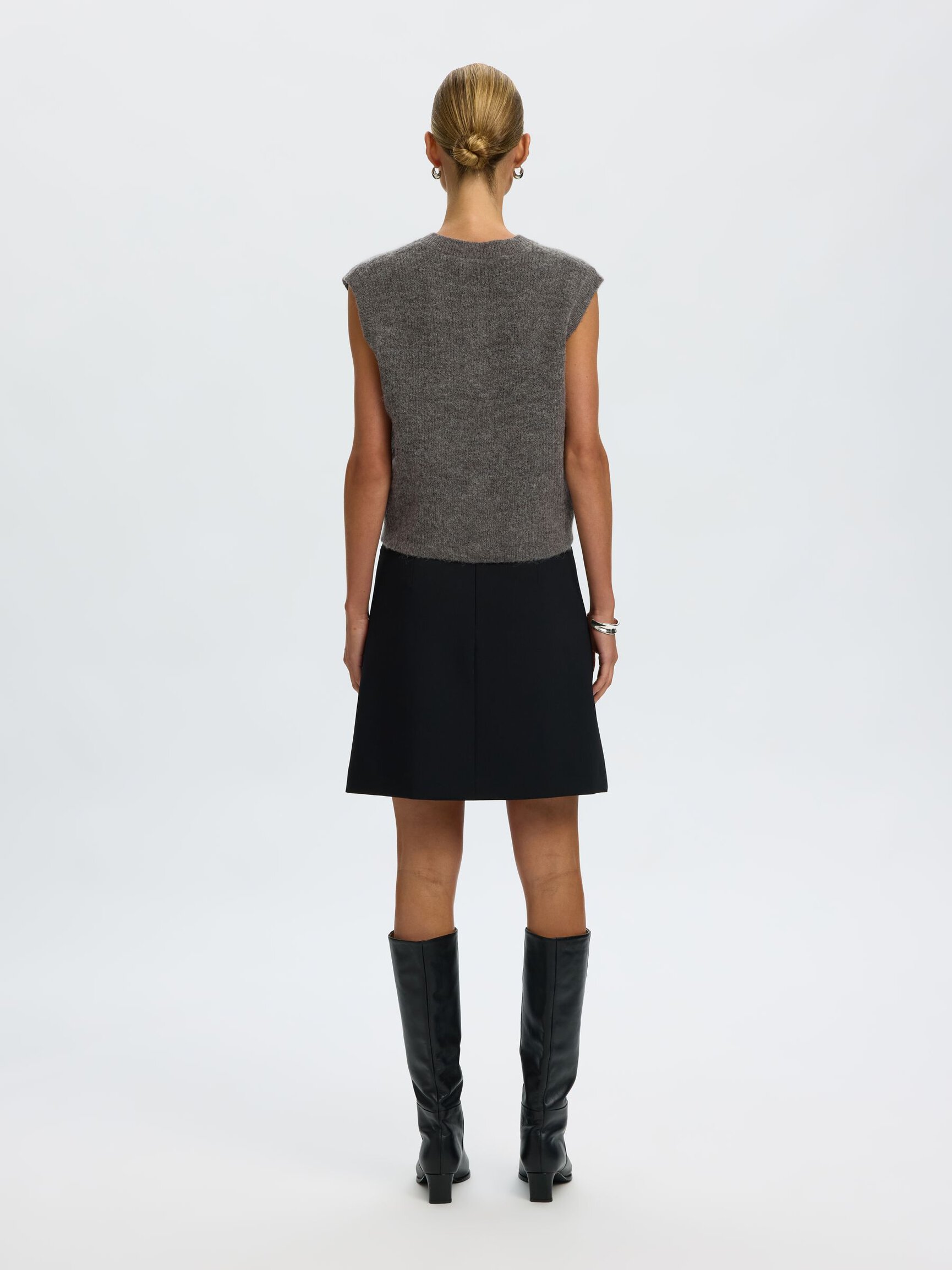 WOOL BLEND WAISTCOAT