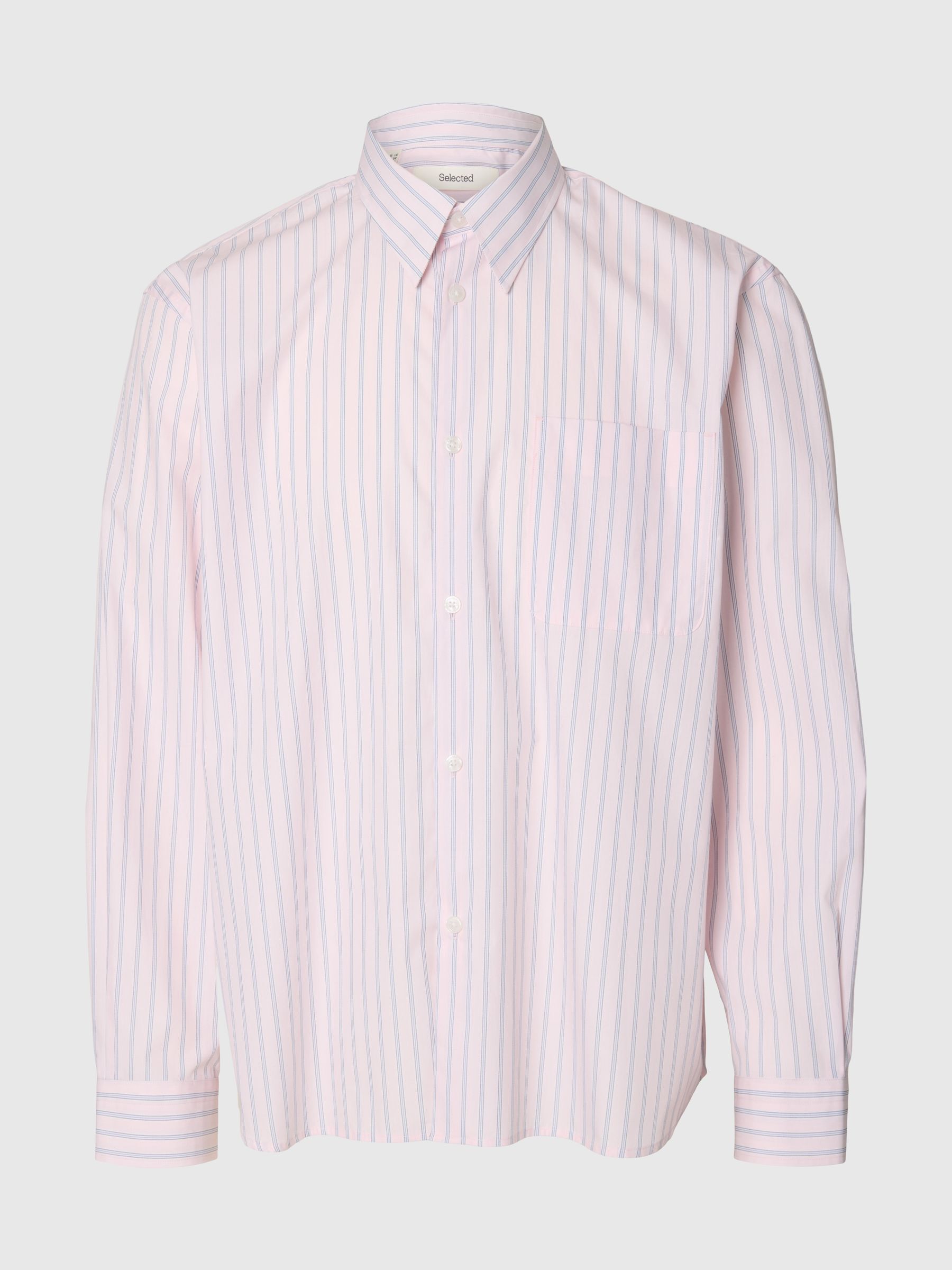 RELAXED FIT LANGÆRMET SKJORTE