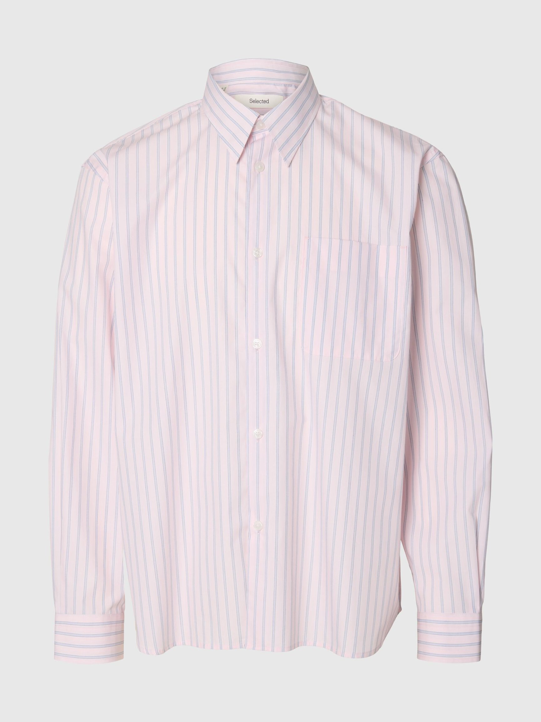 RELAXED FIT LANGÆRMET SKJORTE