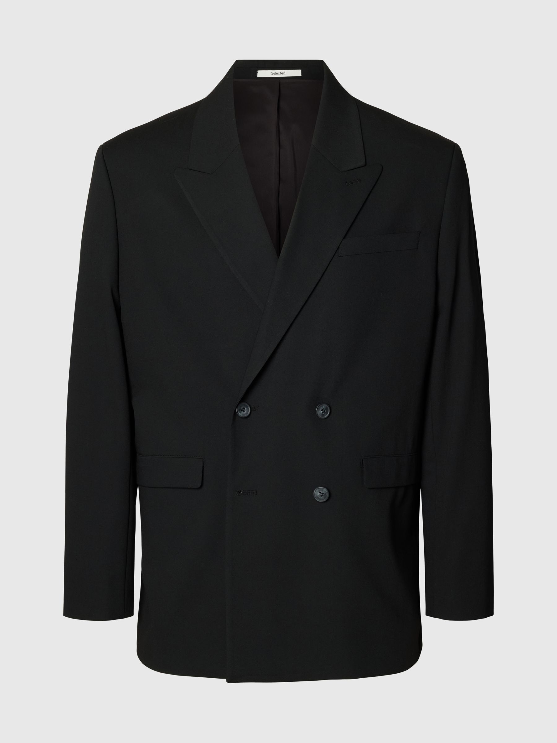 COUPE DÉCONTRACTÉE BLAZER À DOUBLE BOUTONNAGE