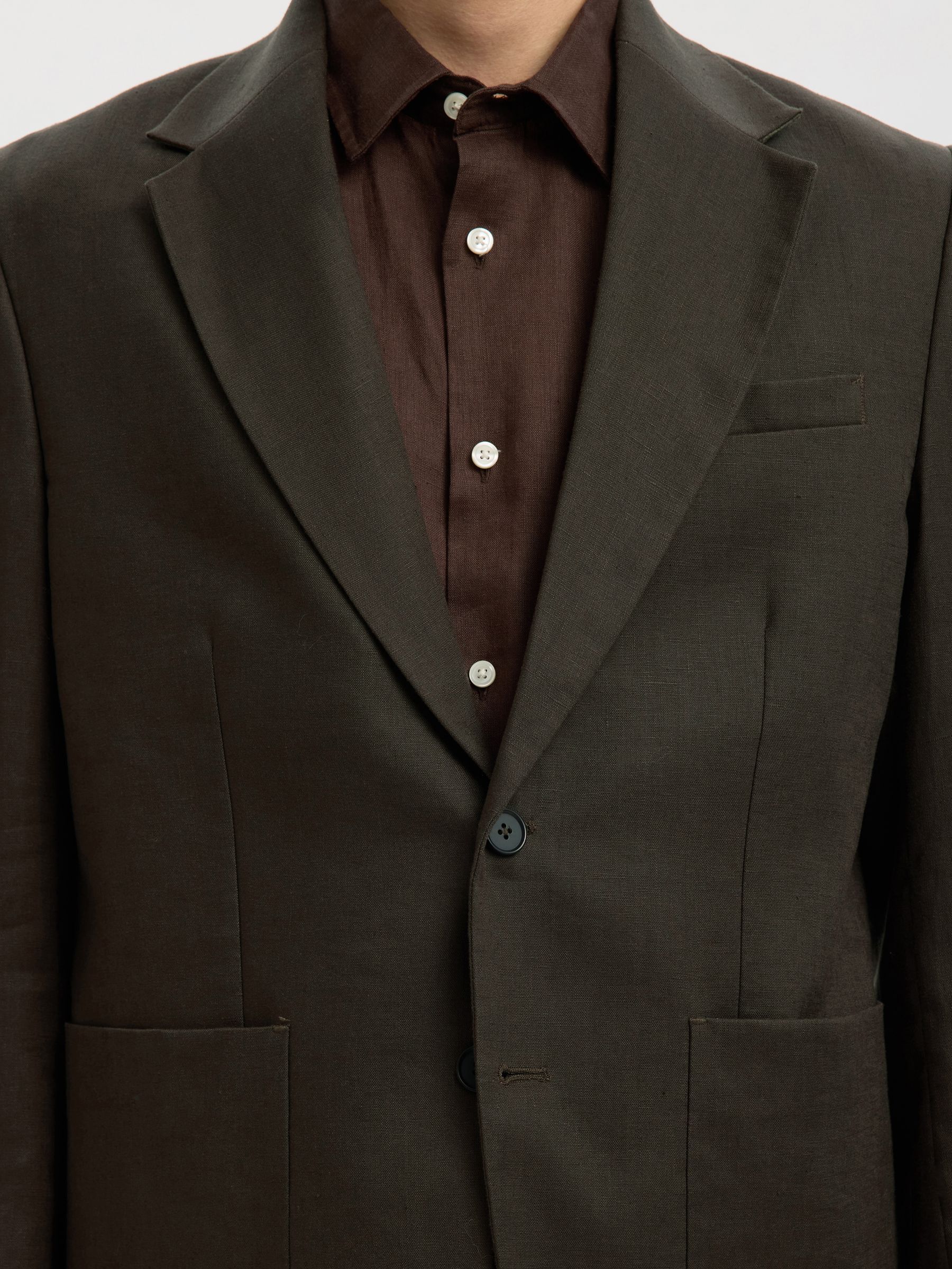 LINNEN REGULAR FIT BLAZER