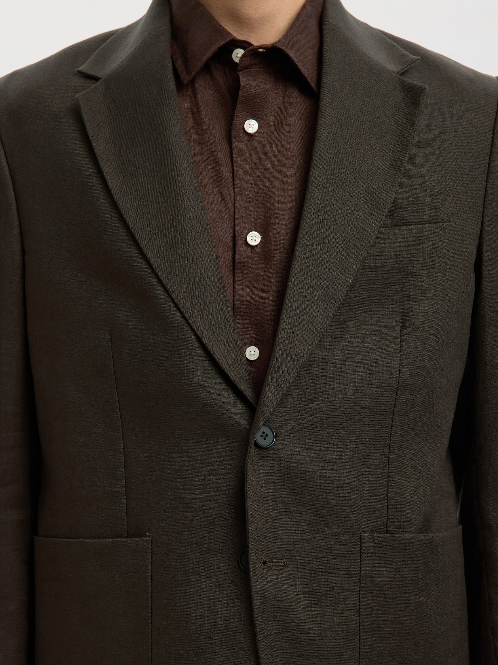 LINNEN REGULAR FIT BLAZER