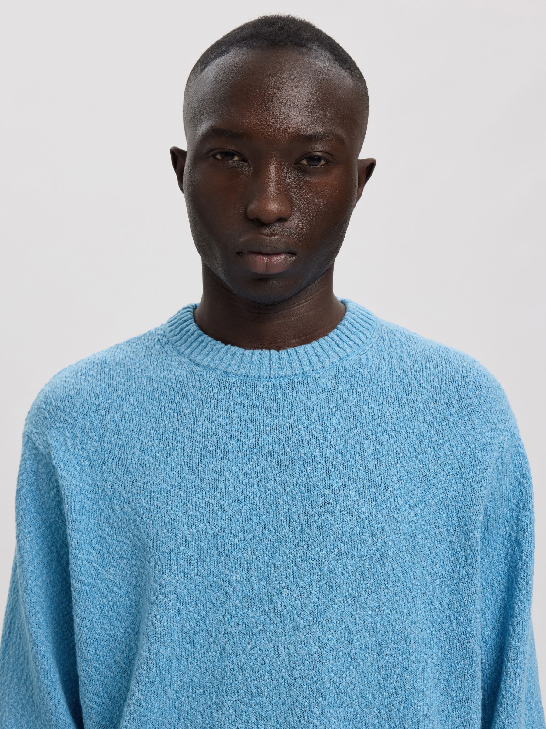 COTTON CREWNECK JUMPER