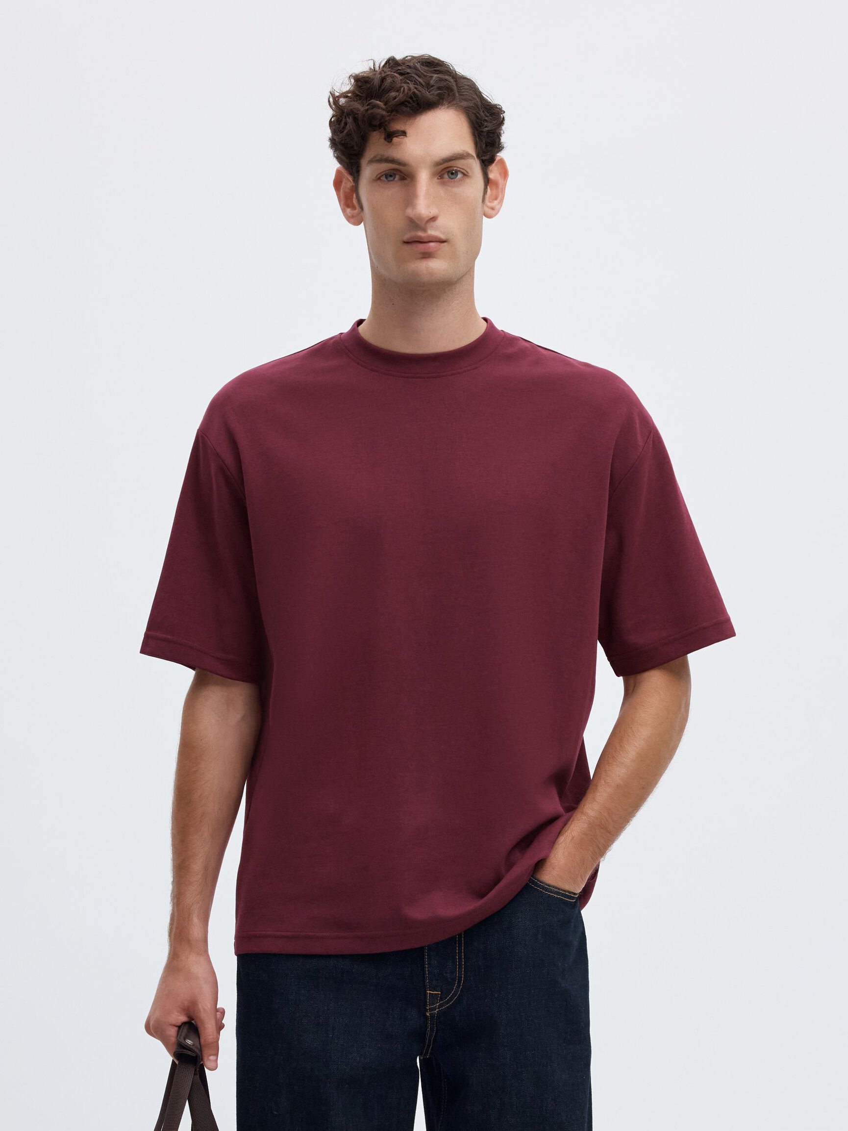 SURDIMENSIONNÉ À MANCHES COURTES T-SHIRT