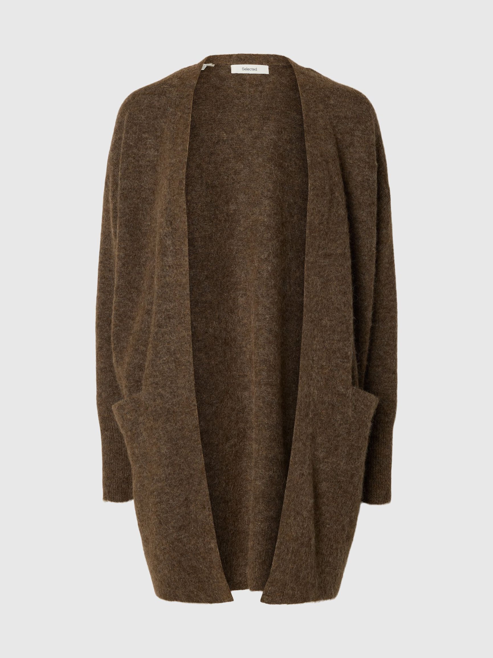 LANGE STRICKJACKE