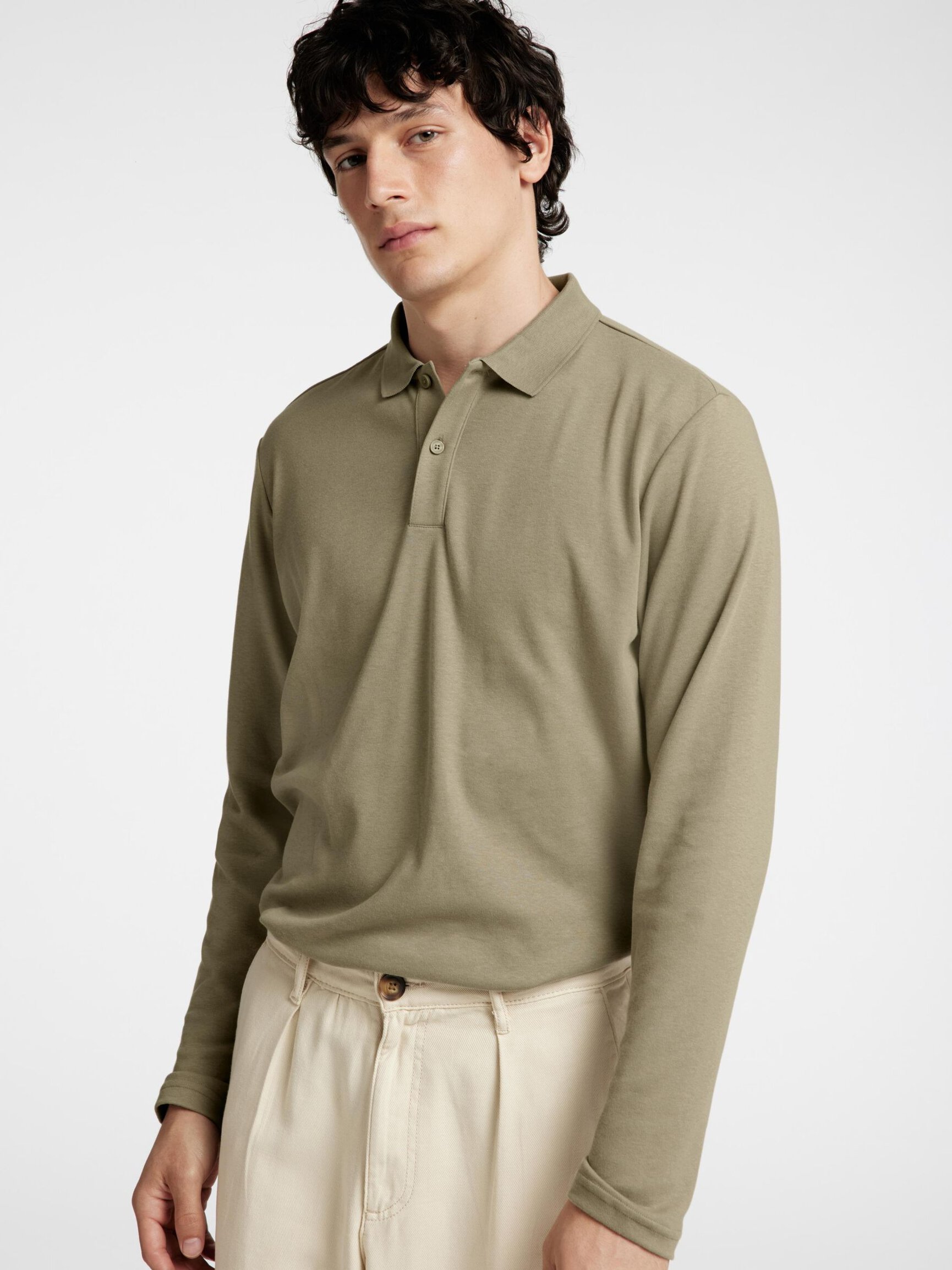 LANGÄRMELIGES POLO SHIRT