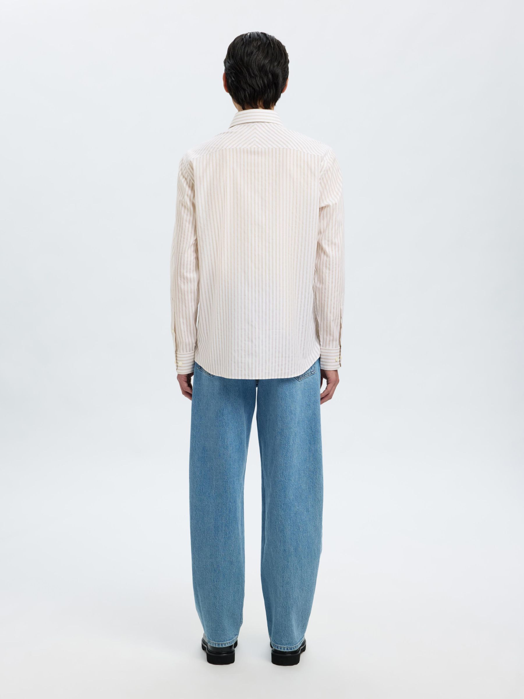 KATOENEN SLIM FIT OVERHEMD