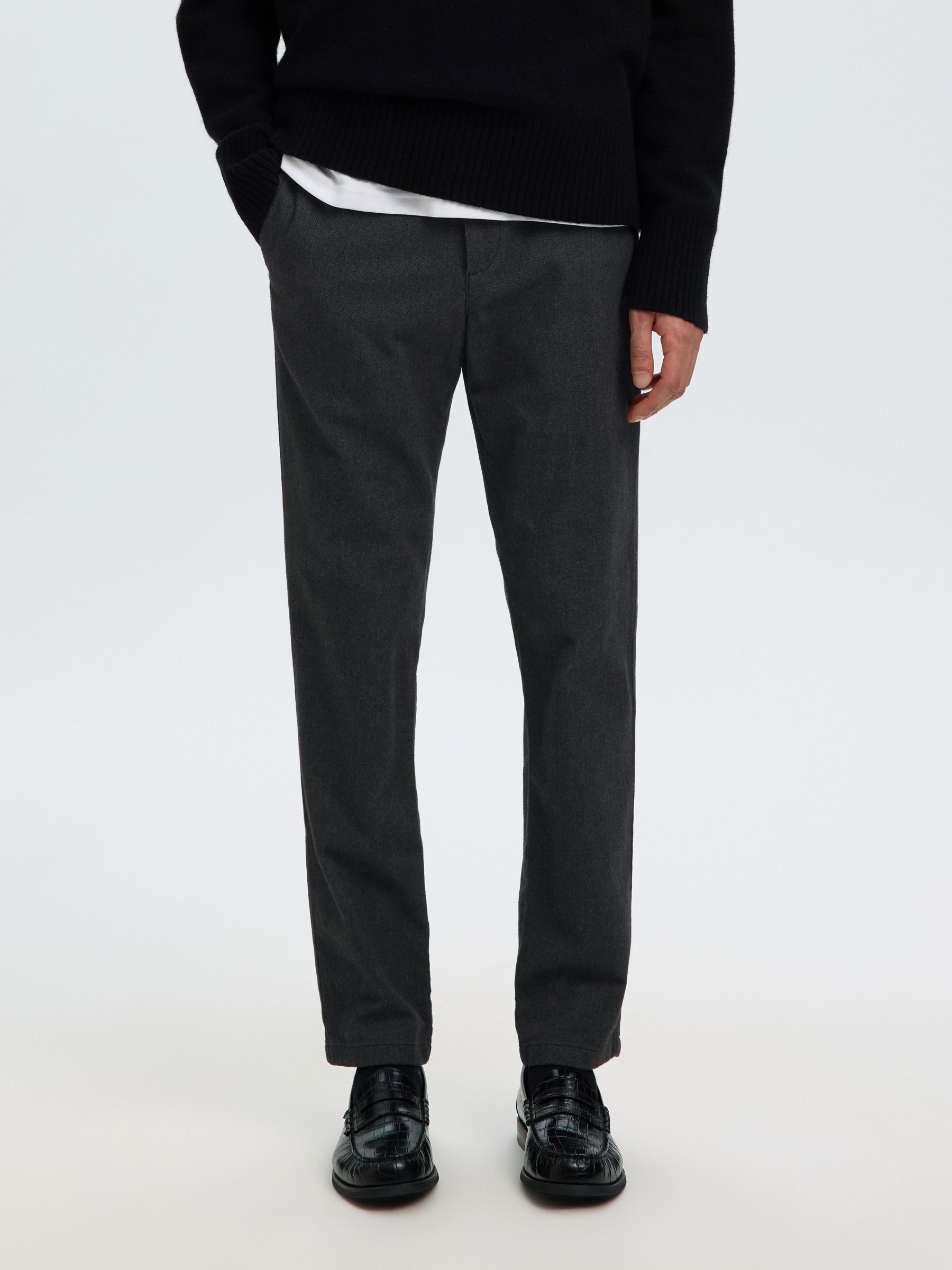 175 SLIM-FIT BRUSHED CHINOS