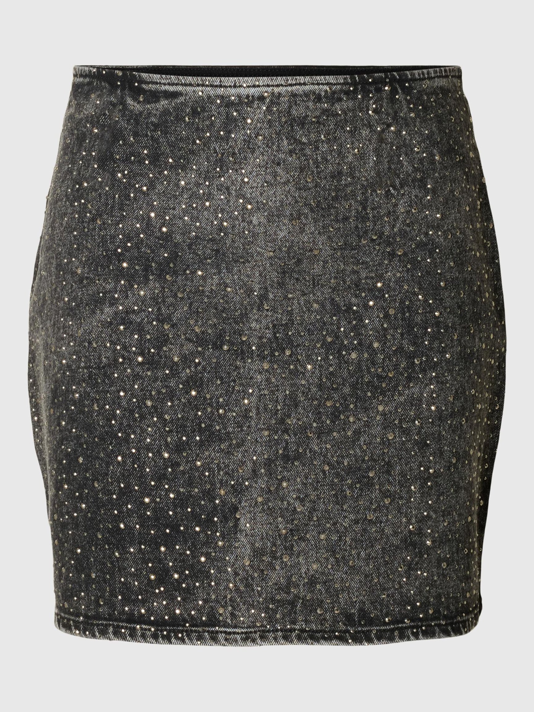 SPARKLY DENIM SKIRT