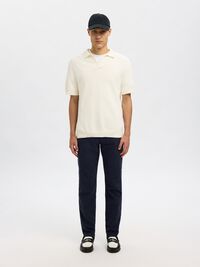 175 SLIM FIT STRUKTURERET CHINOS, Dark Sapphire, highres