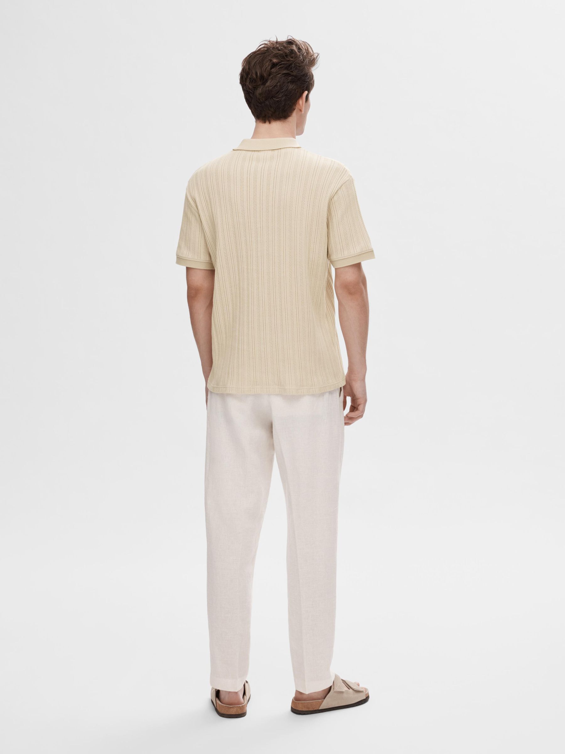 EN COTON À MANCHES COURTES POLO