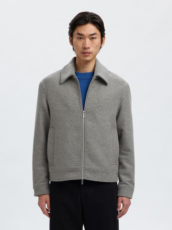 Wool Blend Jacket