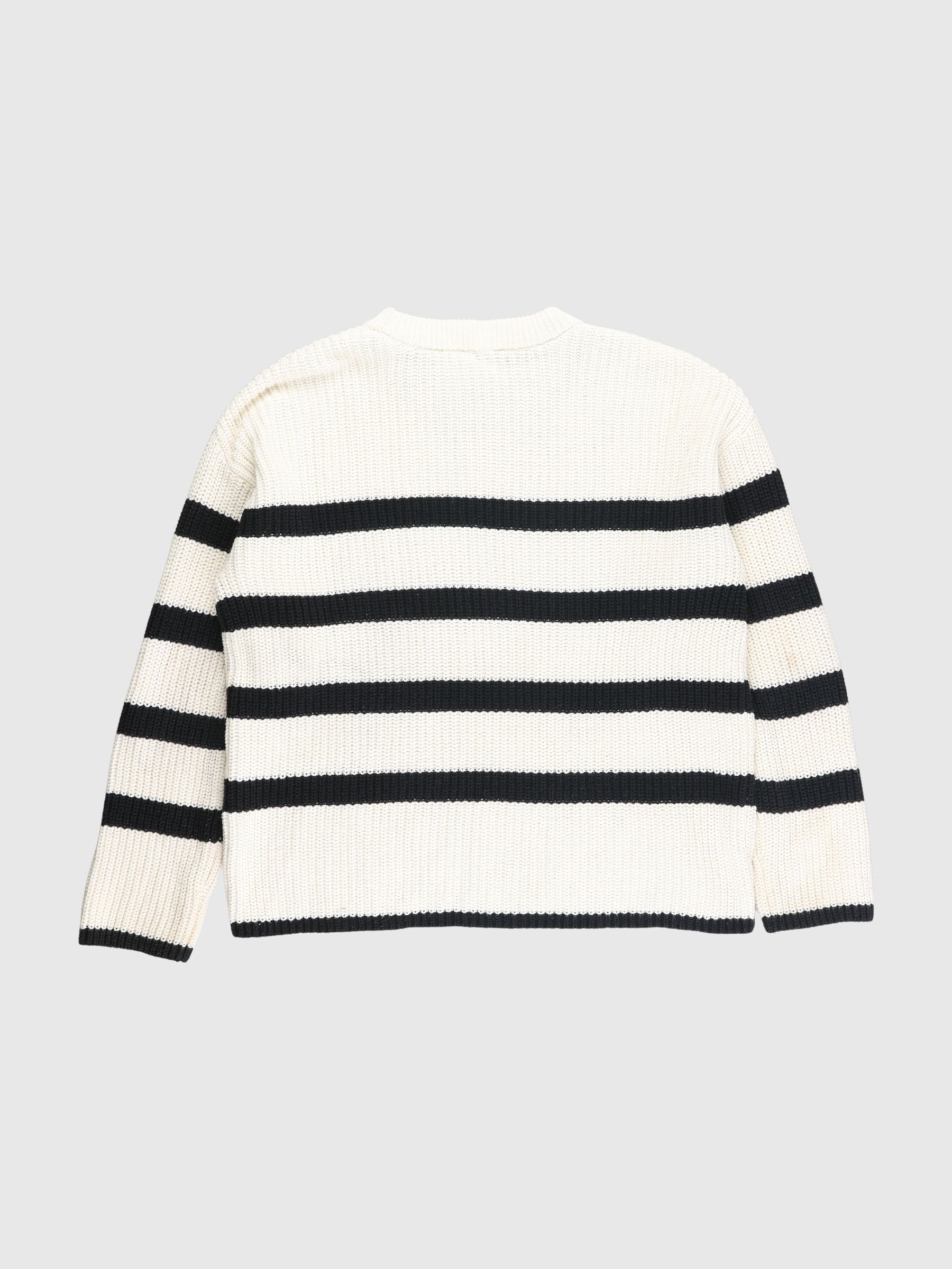 STRIPED KNITTED JUMPER