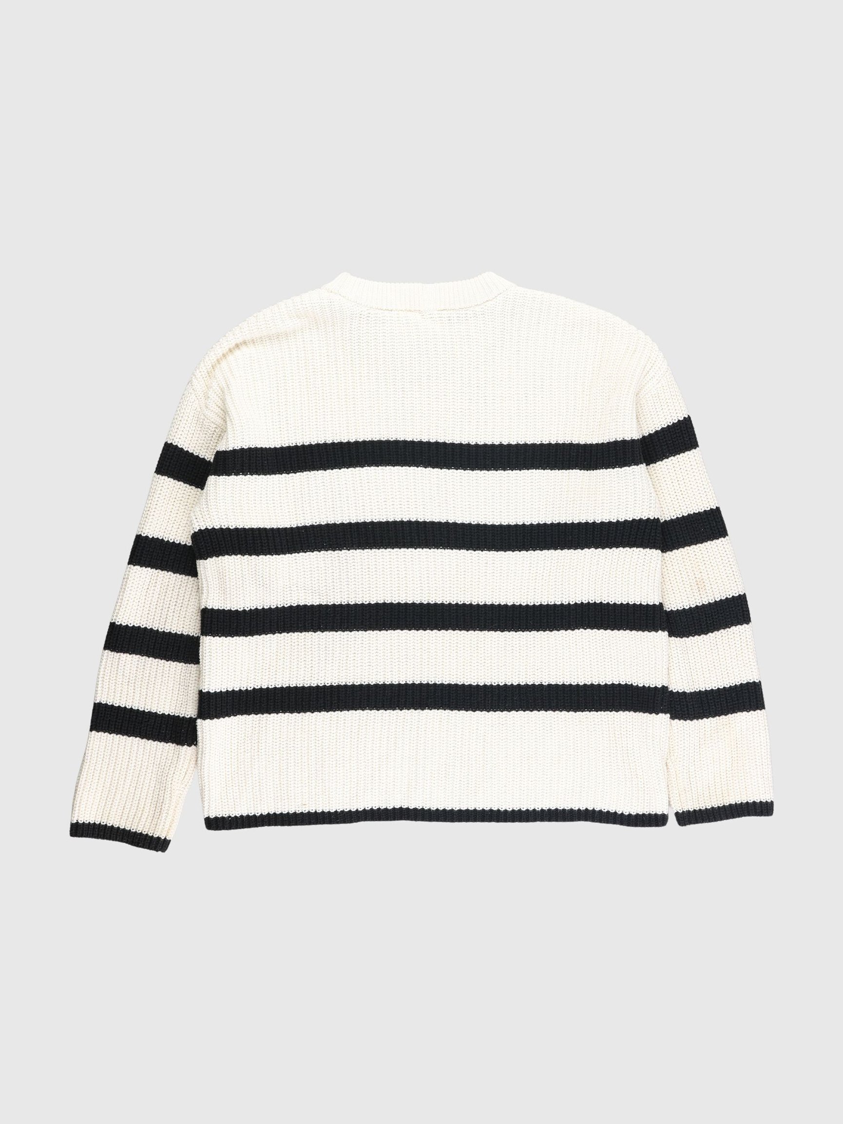 STRIPED KNITTED JUMPER