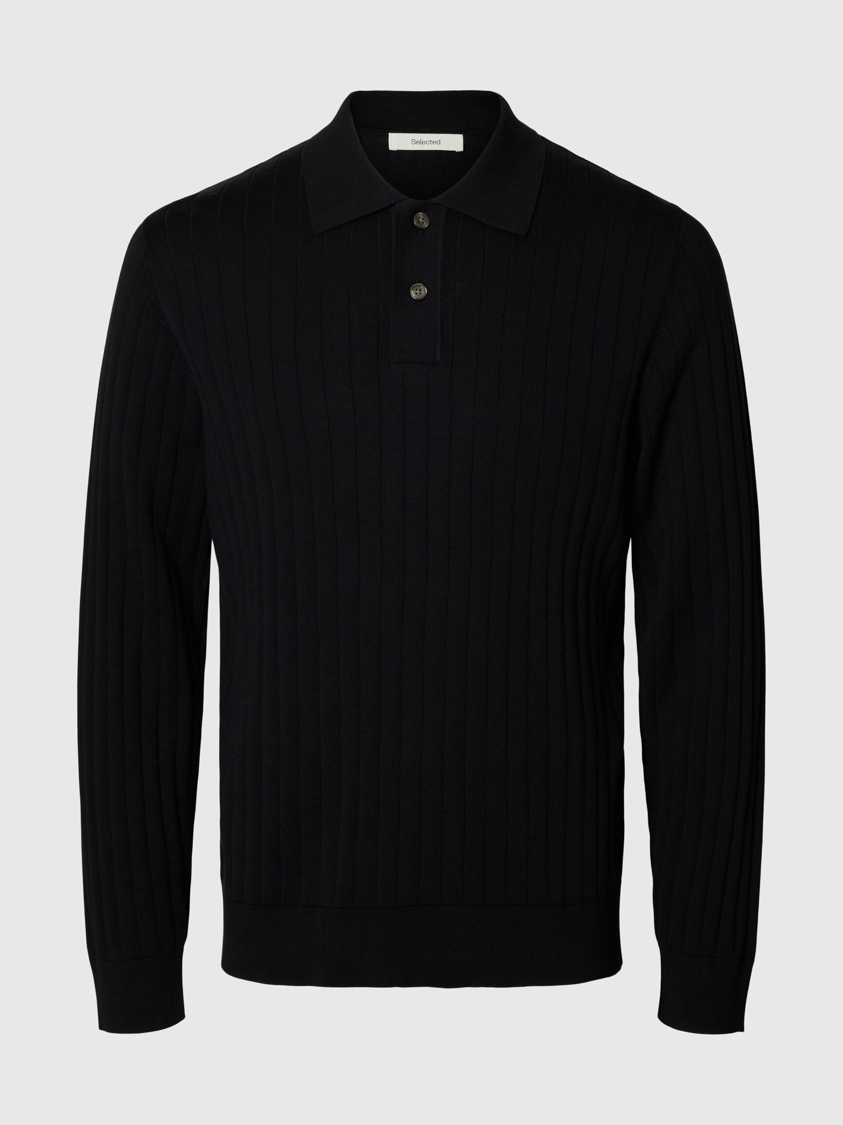 COTTON KNITTED POLO SHIRT