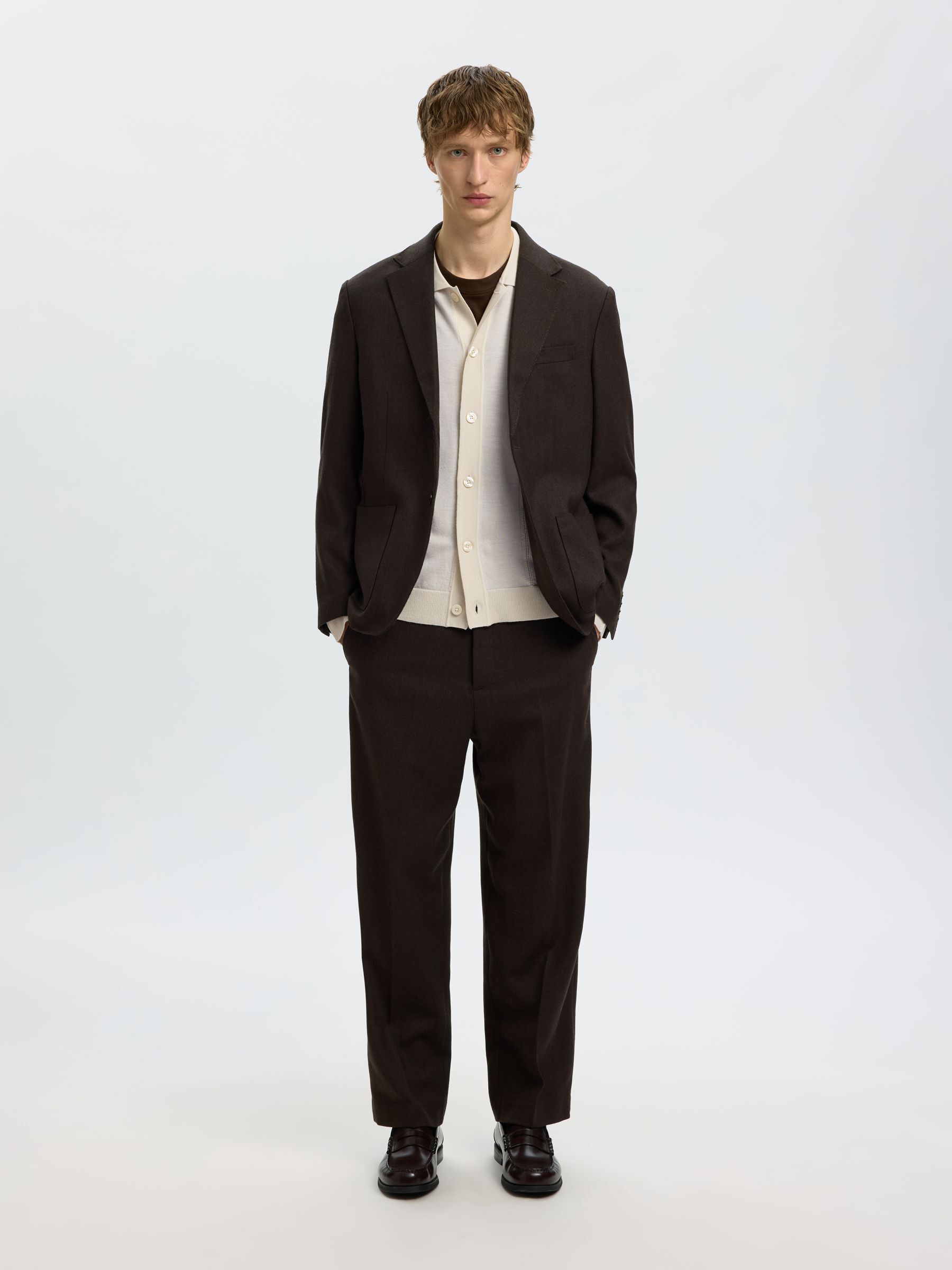 100% MERINO WOOL CARDIGAN