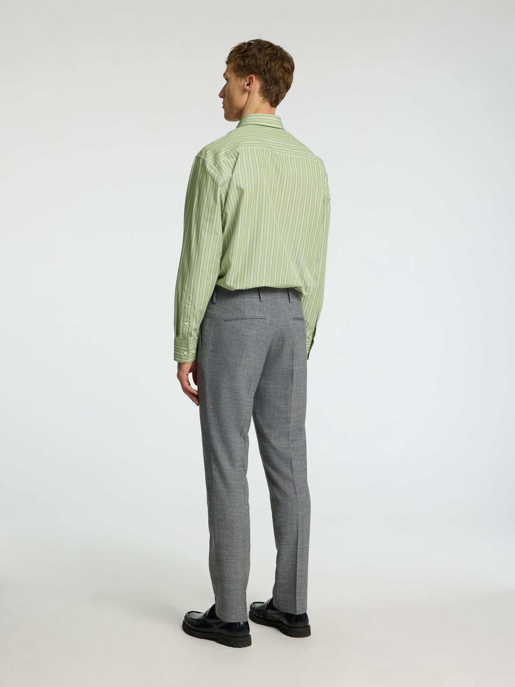 SLIM FIT SUIT TROUSERS