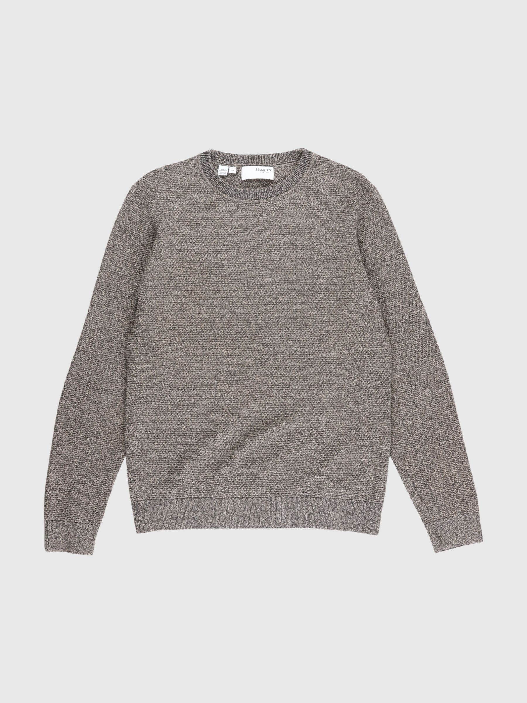 100% COTTON CREWNECK JUMPER