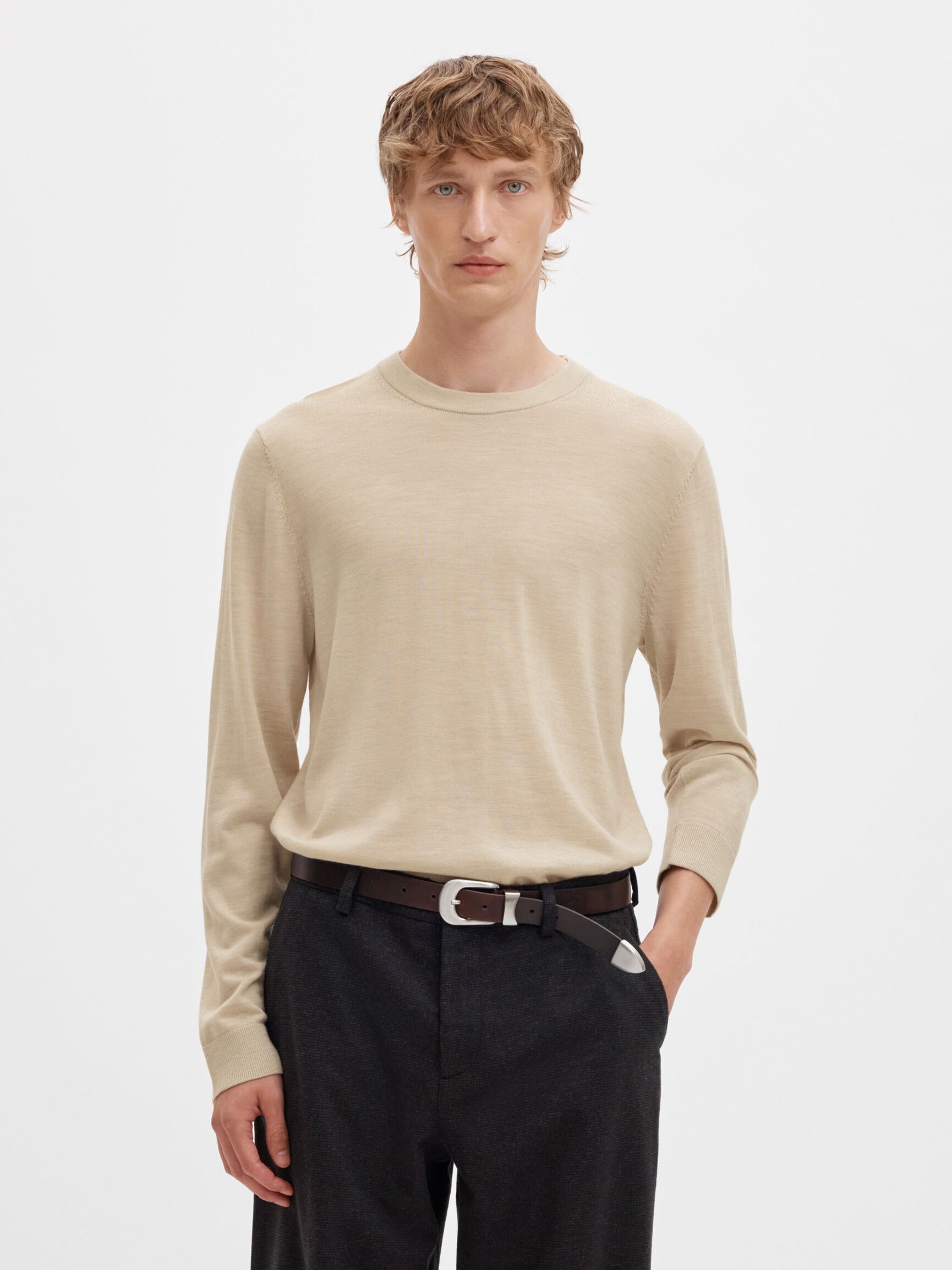 100% MERINO WOOL PULLOVER