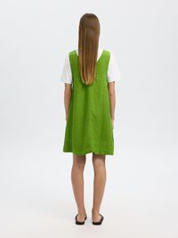 100% LINEN SLEEVELESS DRESS, Spindle Tree, highres