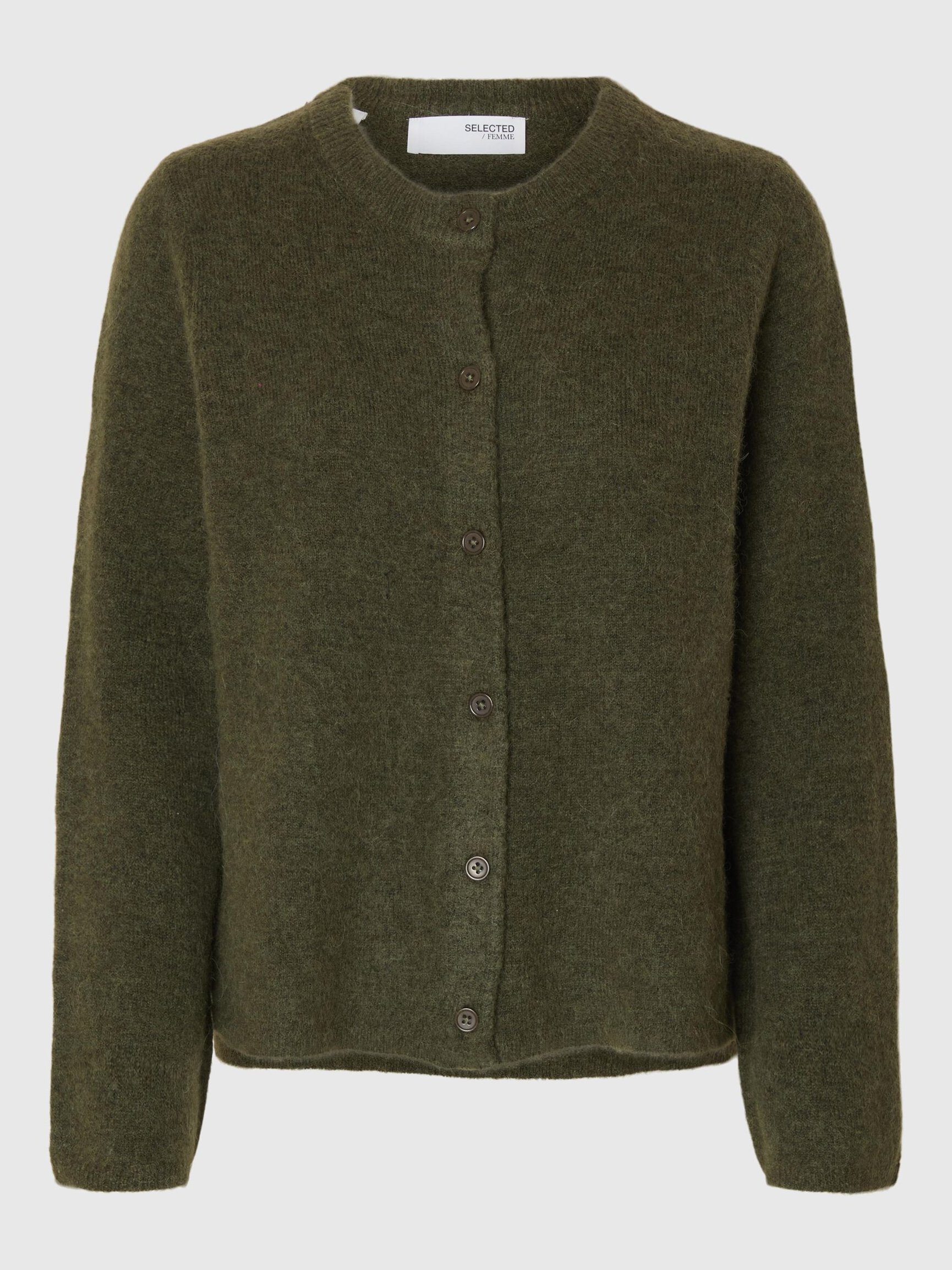 ULDBLANDING STRIKKET CARDIGAN