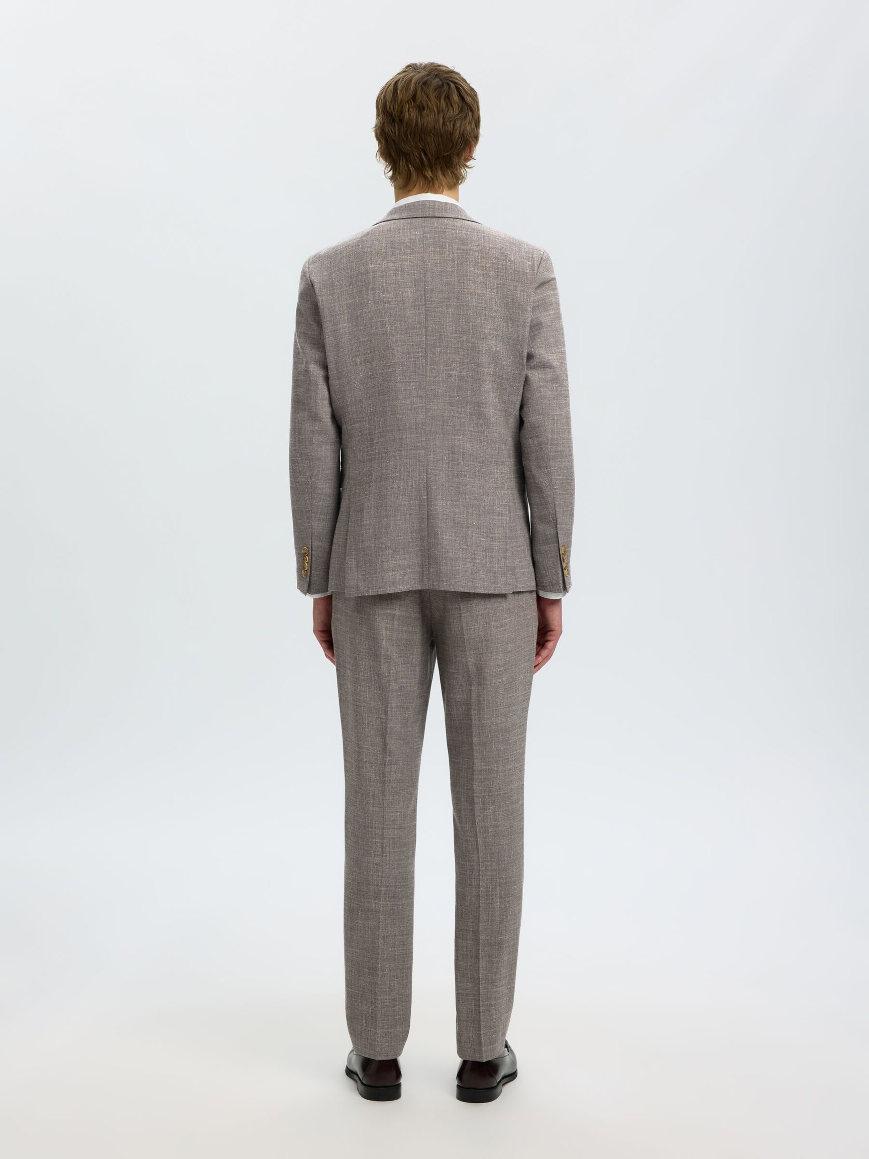 SLIM FIT SINGLE-BREASTED BLAZER