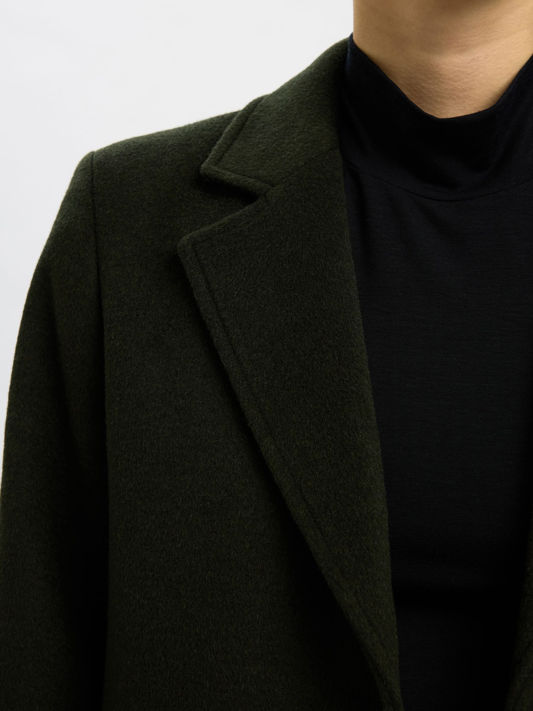 WOOL BLEND COAT