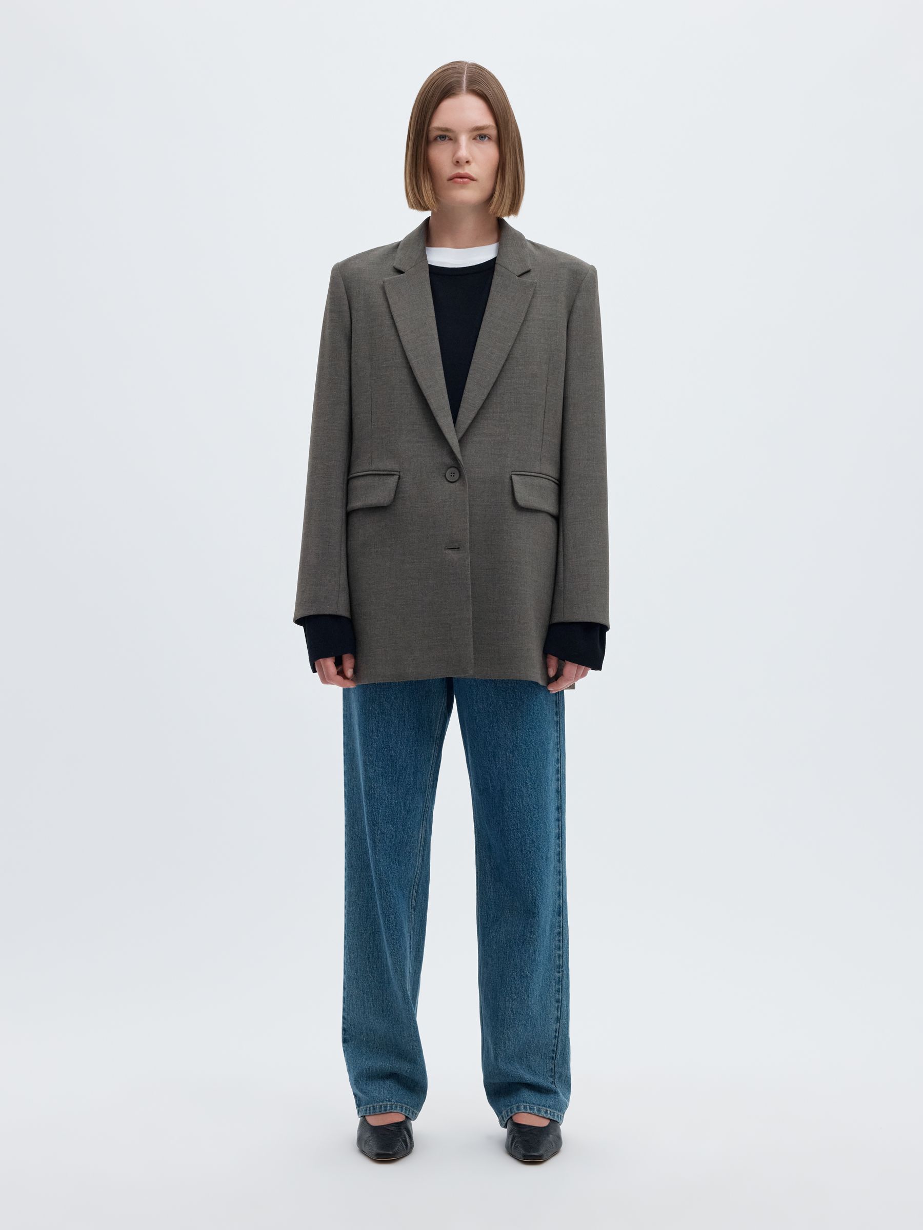 VISKOSEMIX RELAXED BLAZER