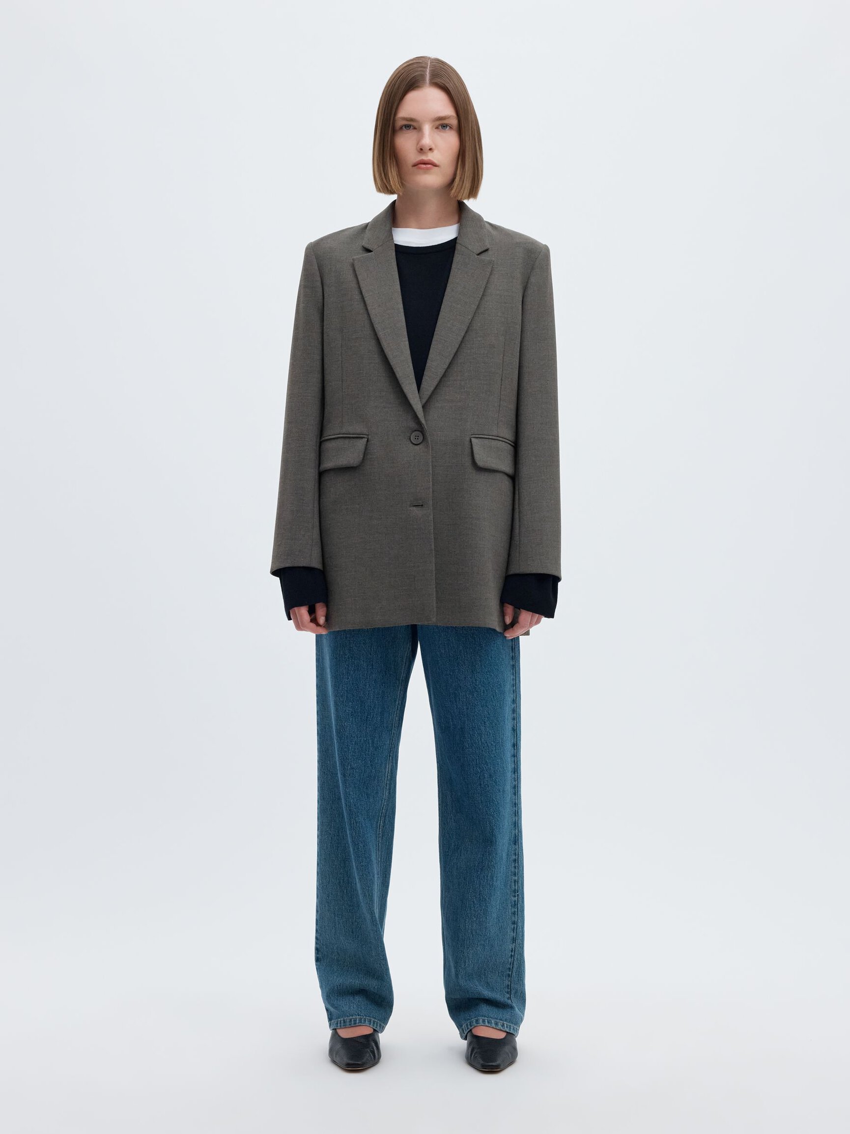 VISKOSEMIX RELAXED BLAZER