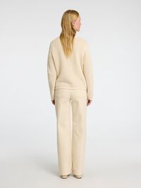 100% BAUMWOLL STRICKJACKE, Birch, highres