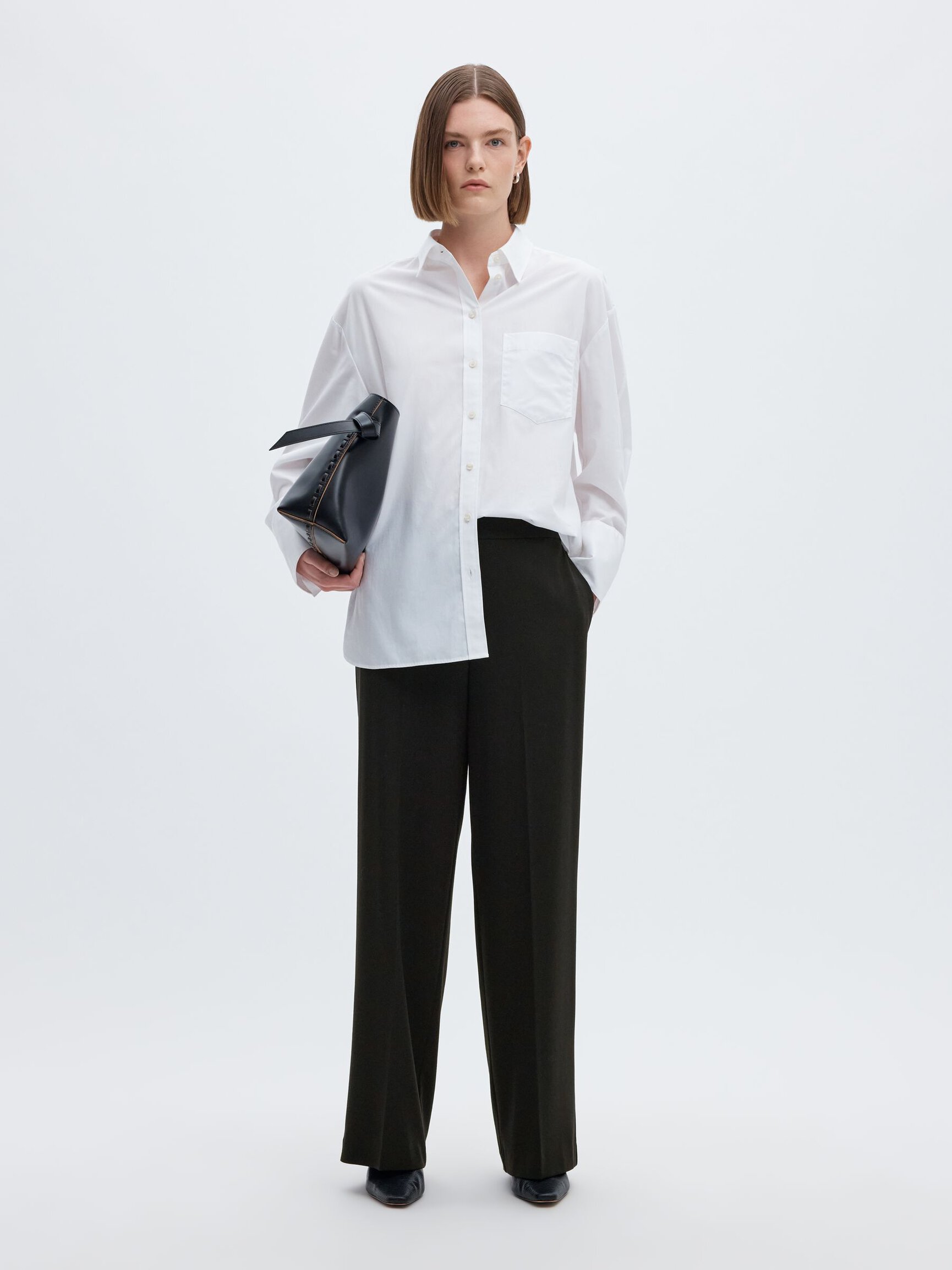 WIDE FIT TROUSERS