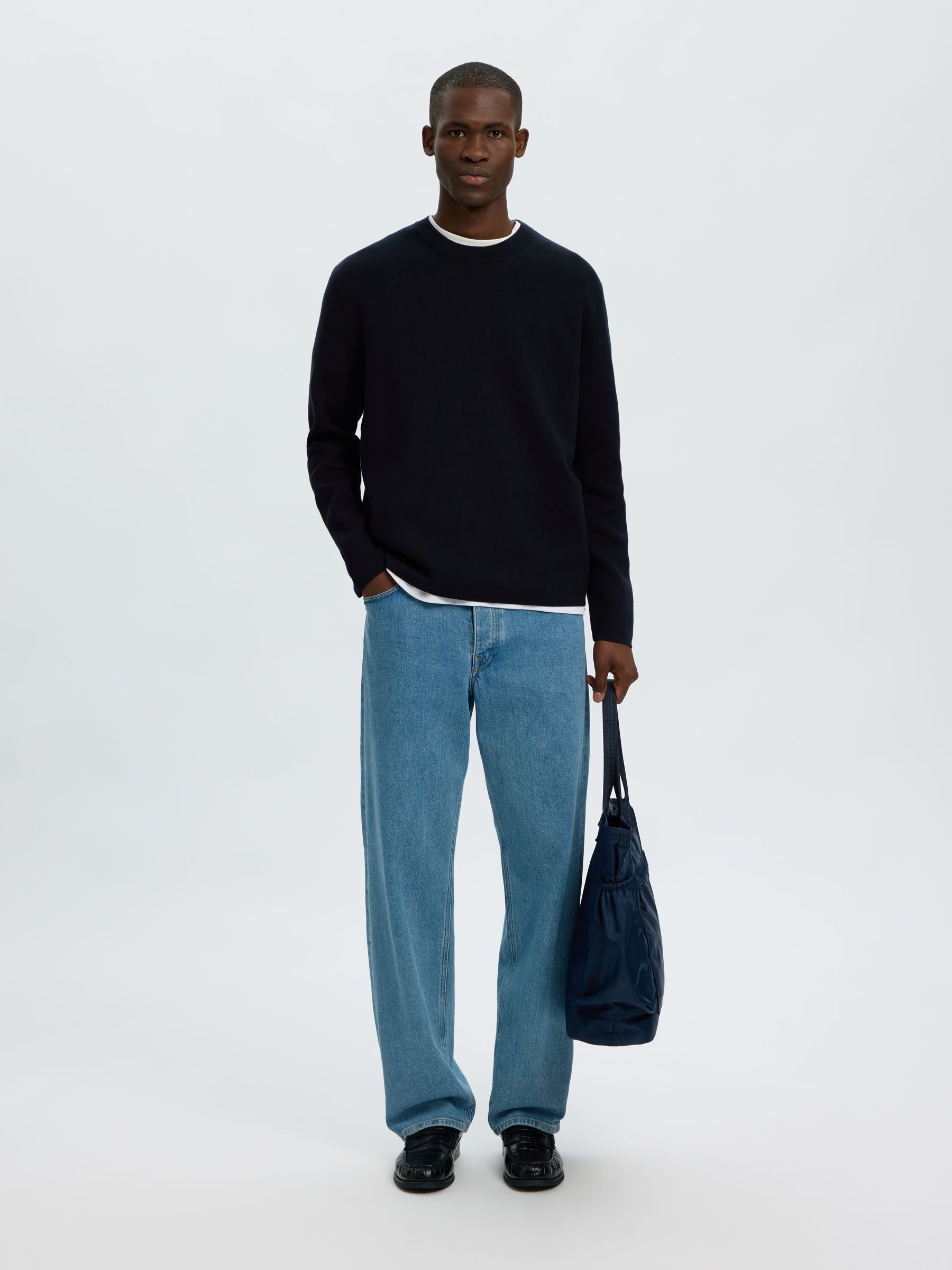 COTTON BLEND PULLOVER