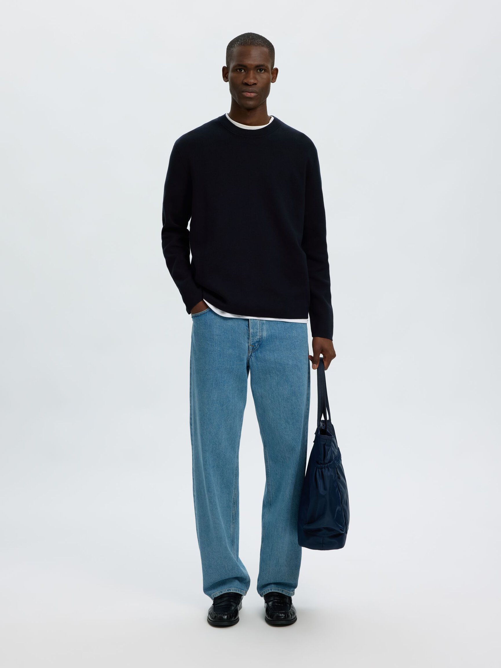 COTTON BLEND PULLOVER
