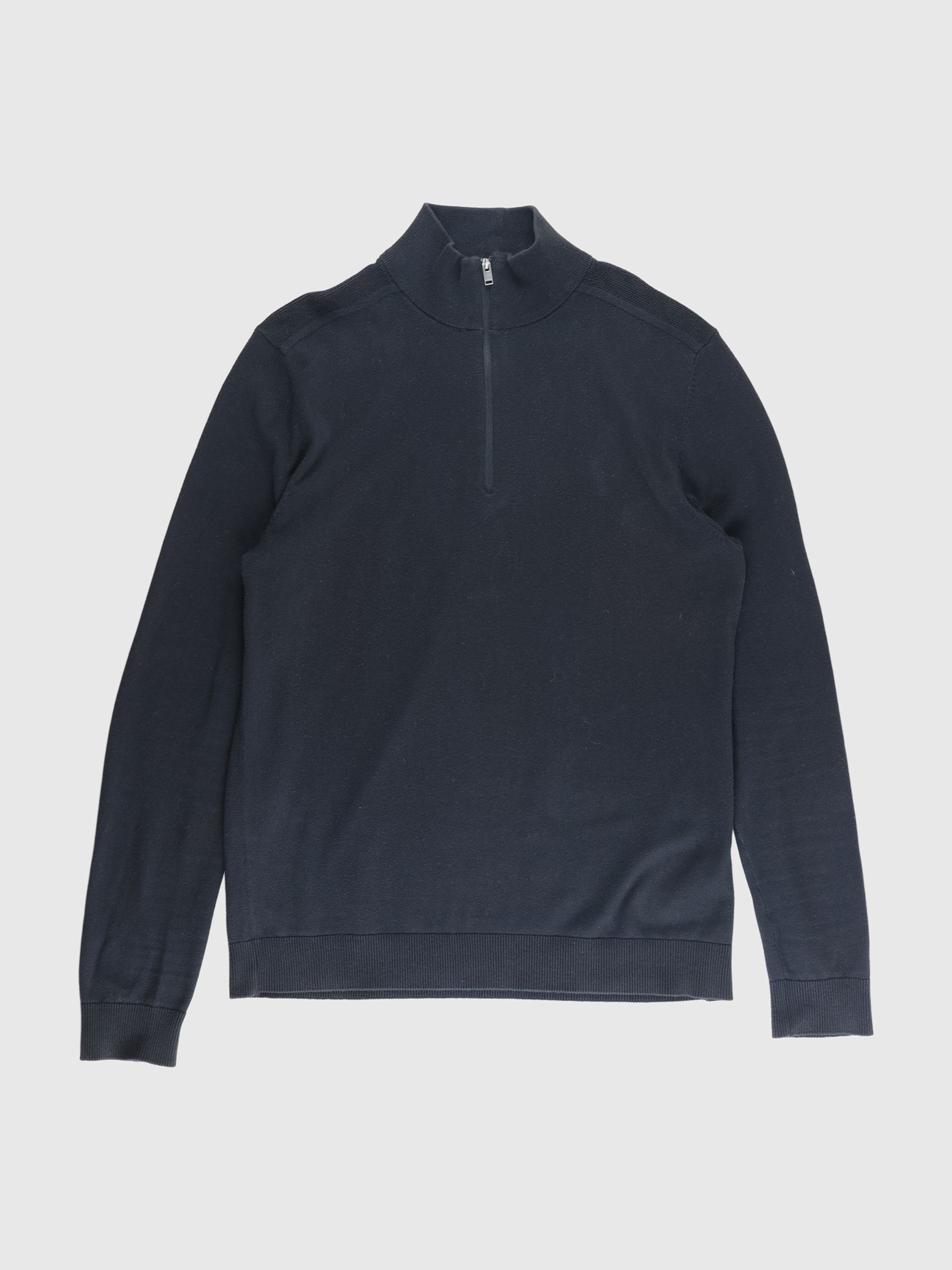 STRIKKET LANGÆRMET POLO