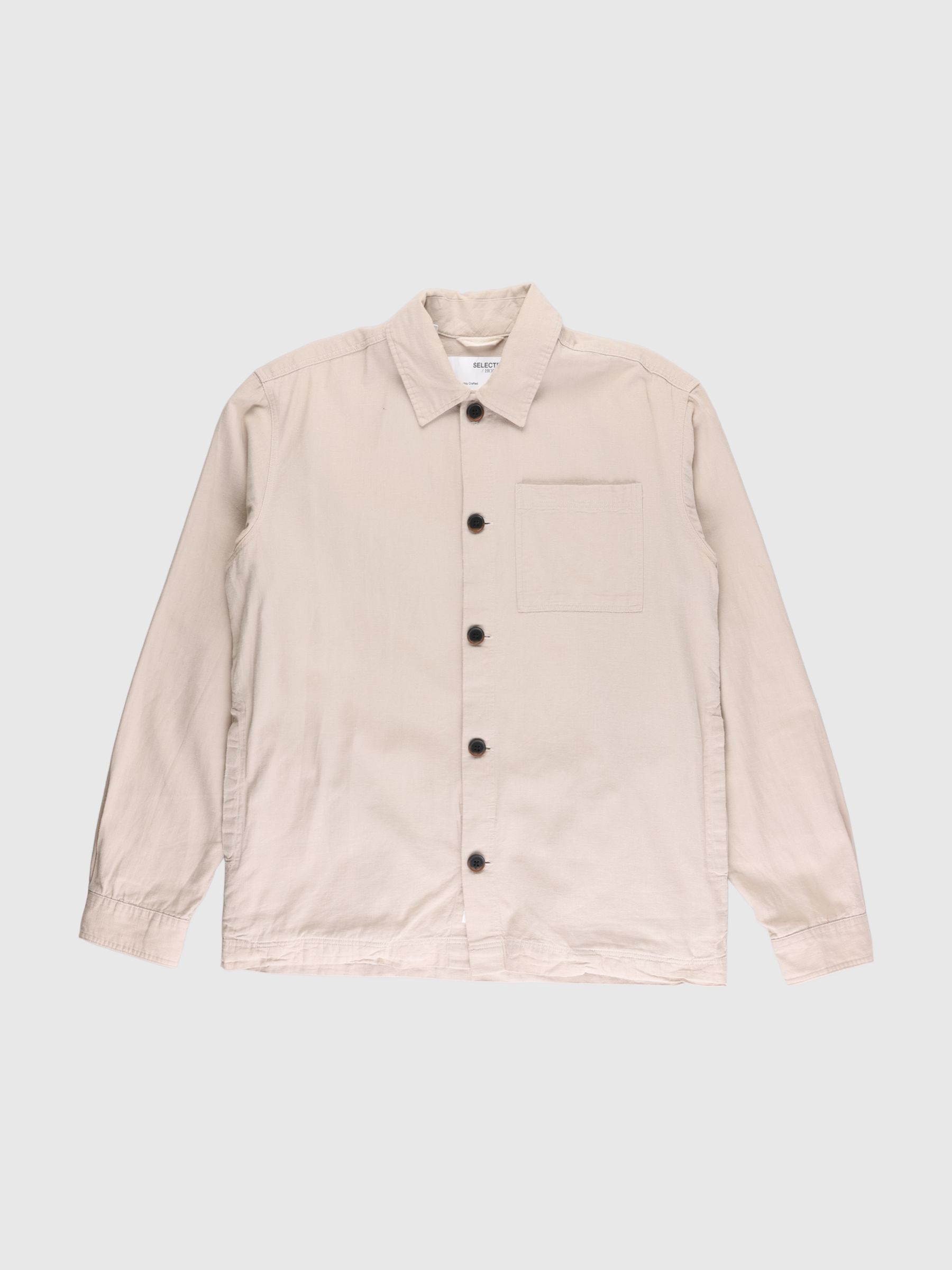 LONG-SLEEVED OVERSHIRT