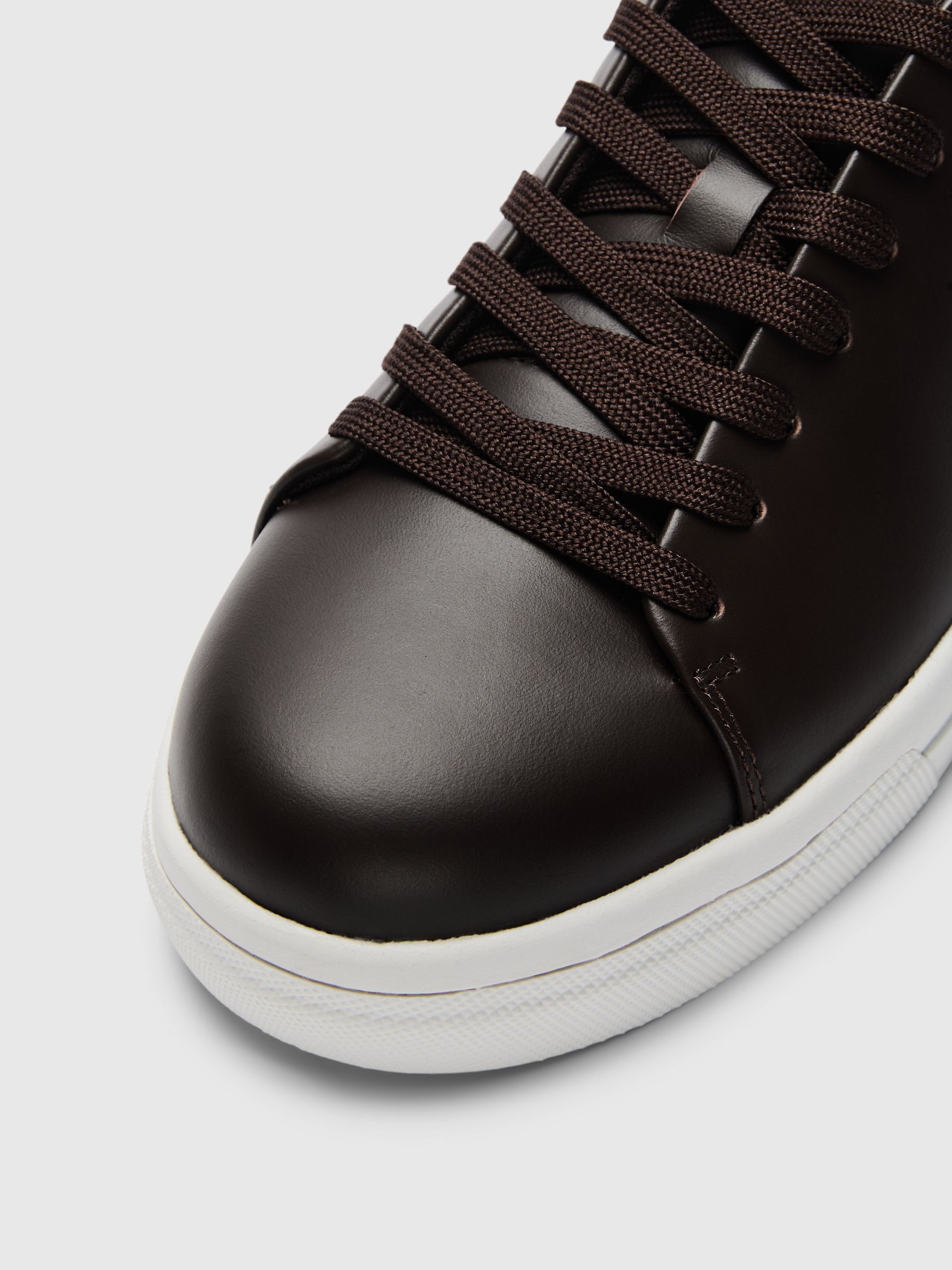 CHUNKY LEATHER TRAINERS