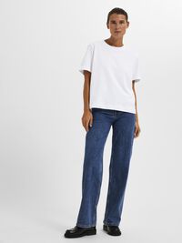 BOXY T-SHIRT, Bright White, highres
