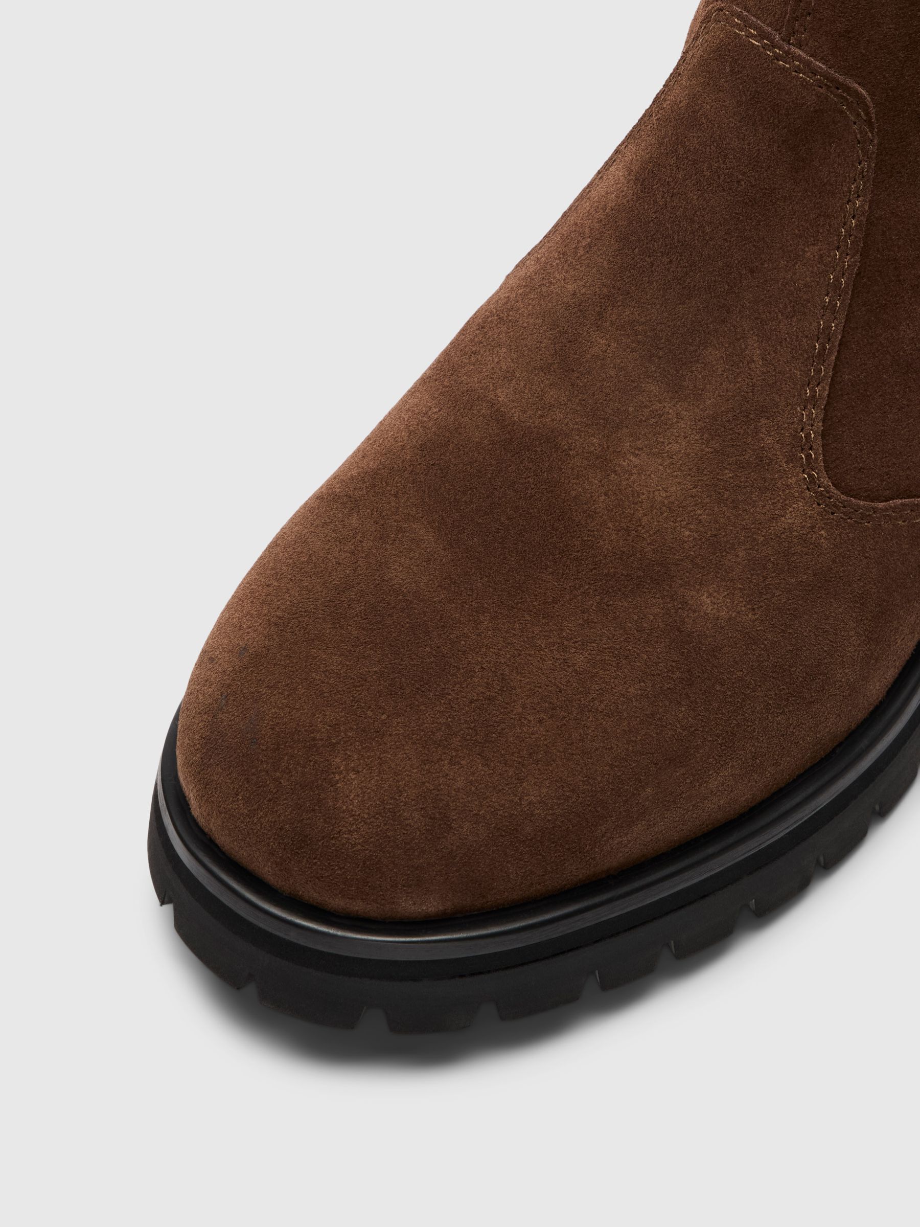 SUEDE CHELSEA BOOTS