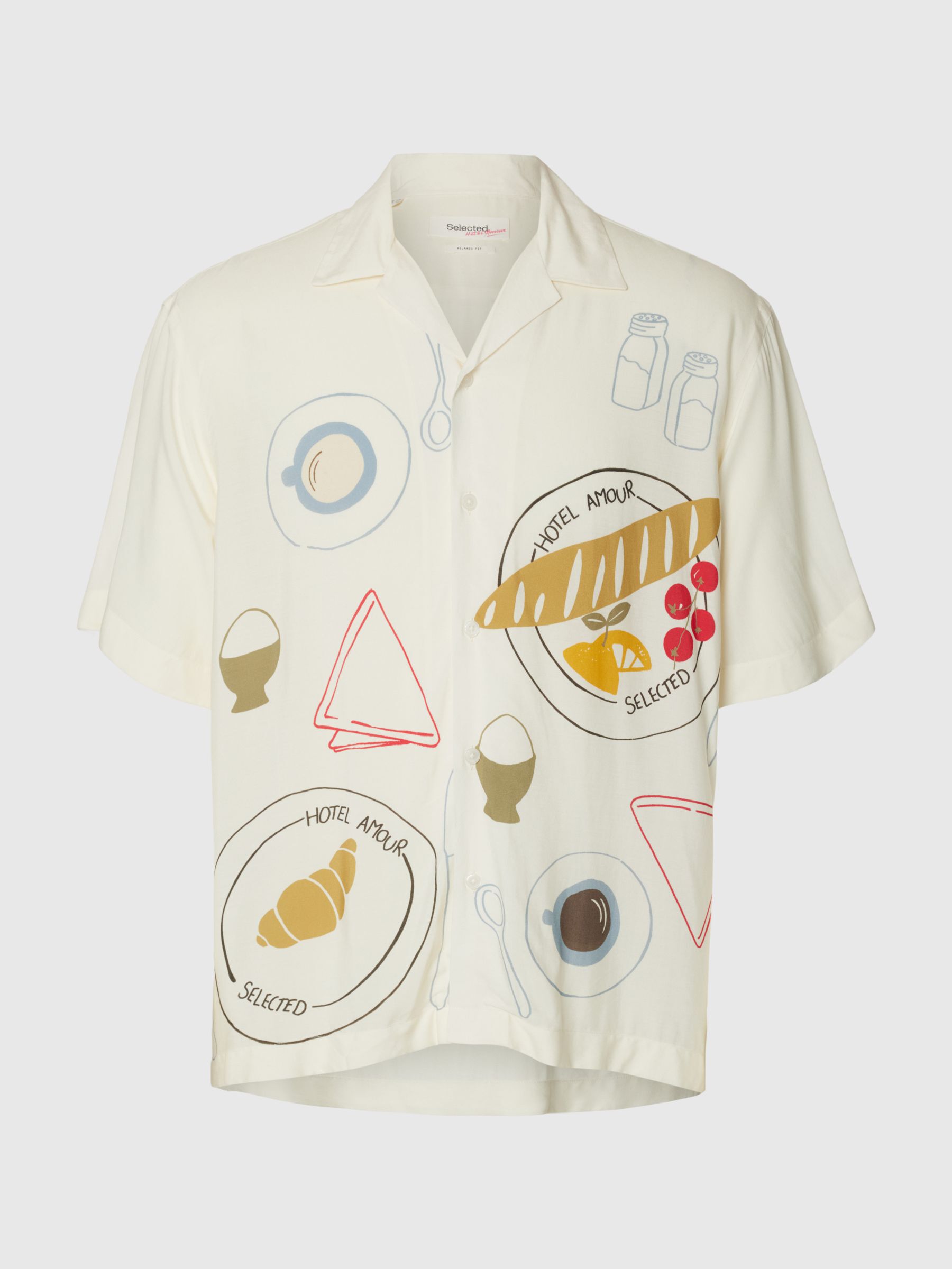 RELAXED FIT SHORT SLEEVED SHIRT