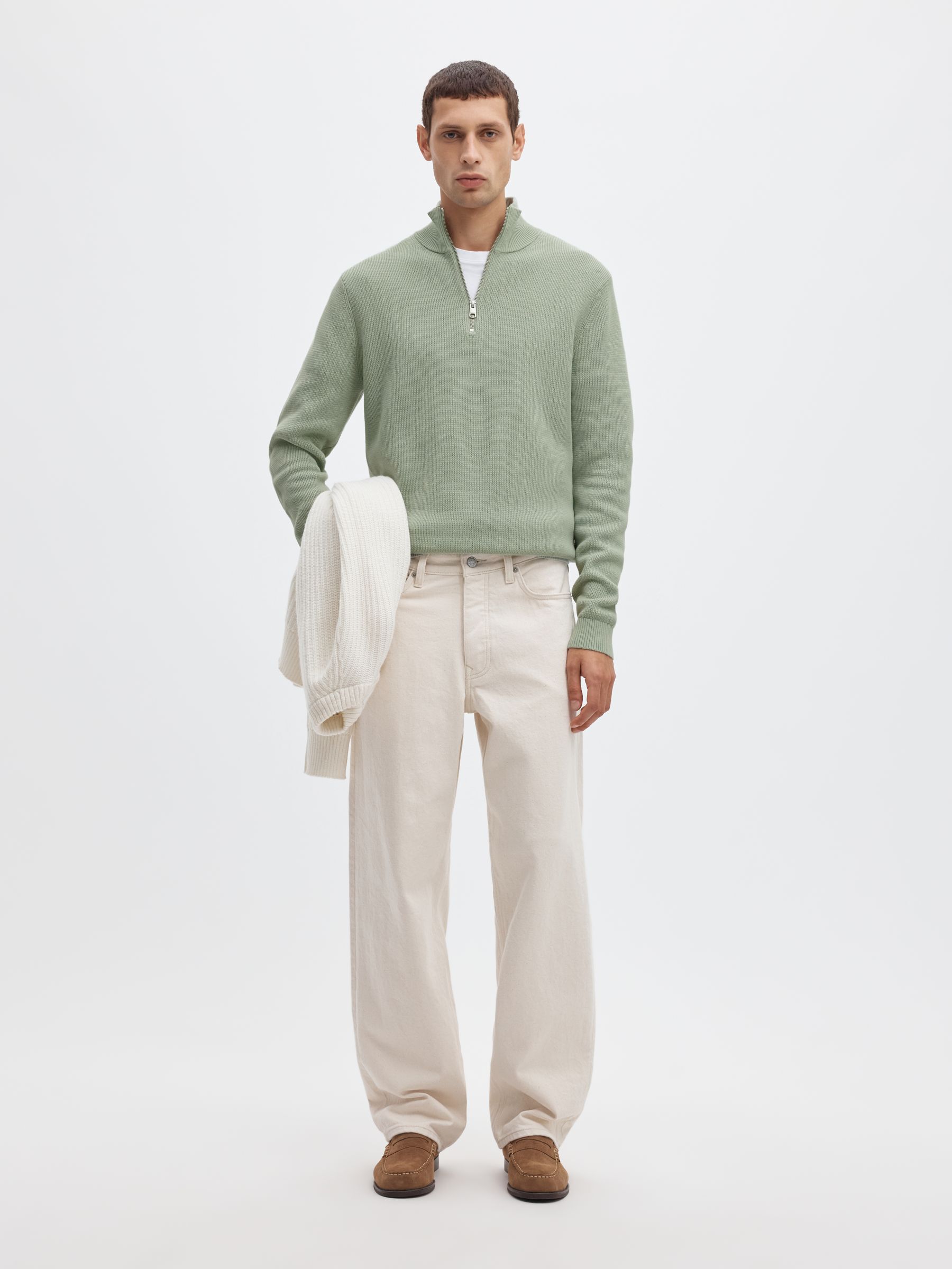 HALF-ZIP JUMPER